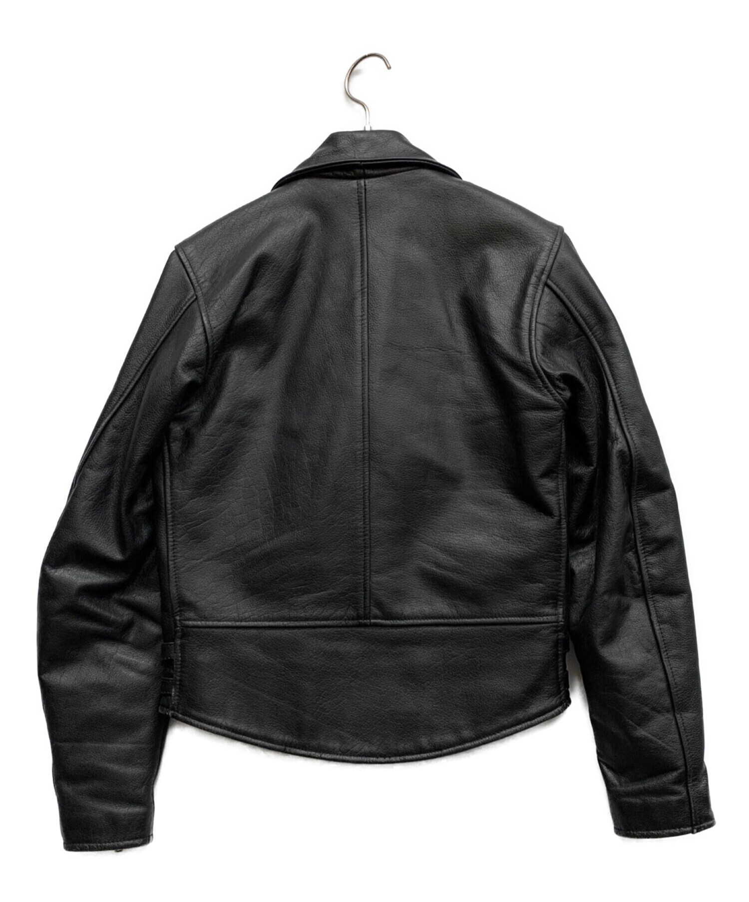 FREEDOM (フリーダム) レザージャケット ブラック サイズ:34