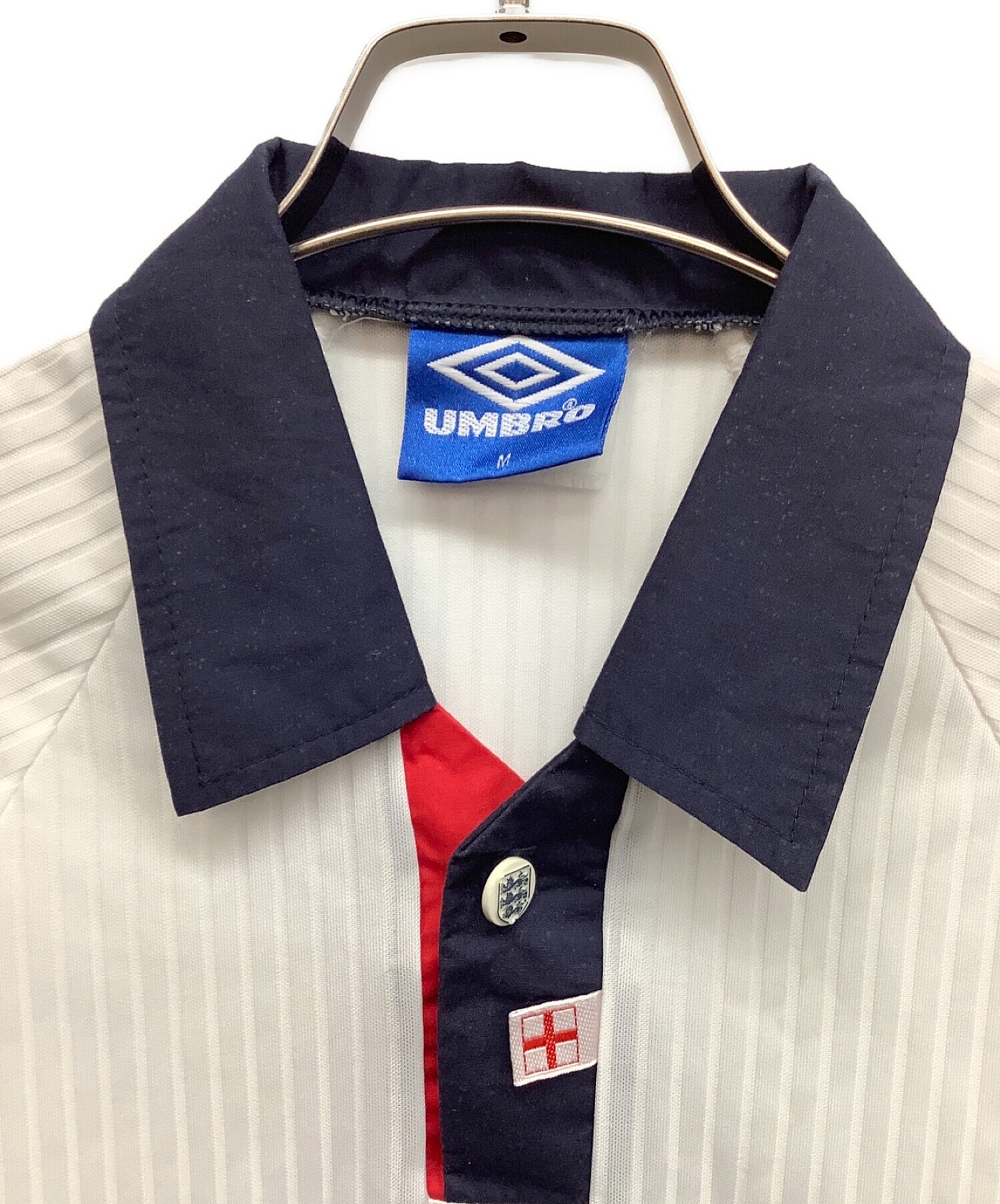 UMBRO (アンブロ) 90sイングランドゲームシャツ ホワイト サイズ:M