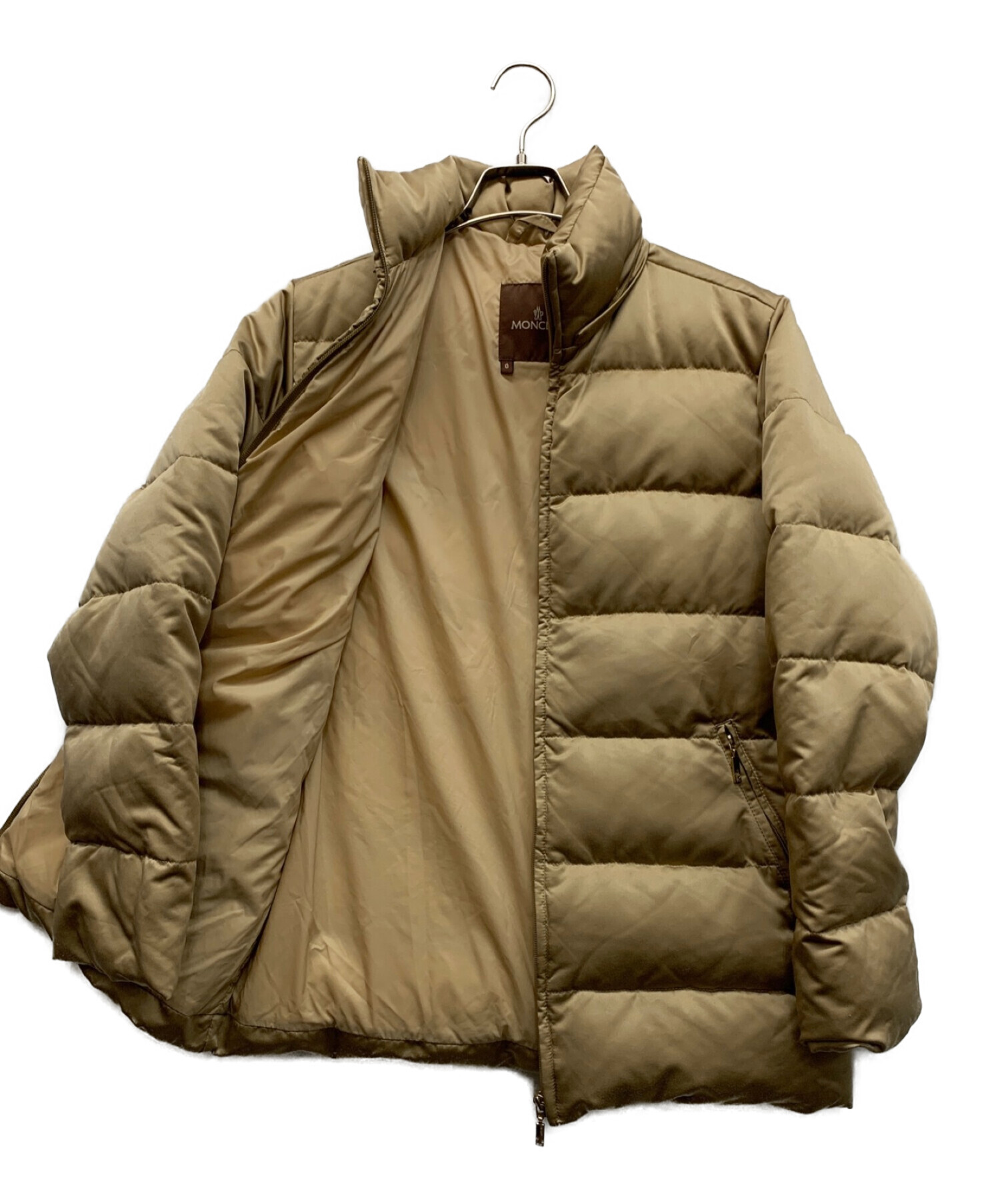 中古・古着通販】MONCLER (モンクレール) ダウンジャケット ベージュ