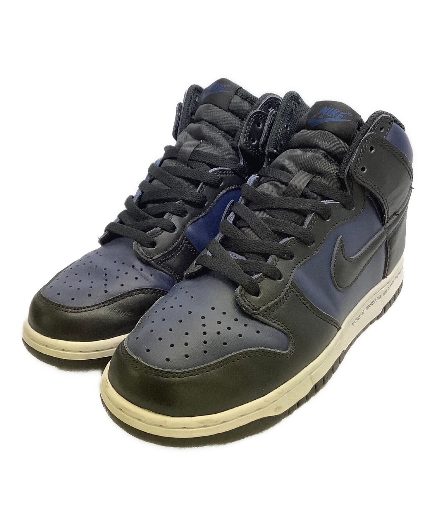 中古・古着通販】NIKE× FRAGMENT DESIGN (ナイキ×フラグメントデザイン) ハイカットスニーカー ブラック×ネイビー  サイズ:26｜ブランド・古着通販 トレファク公式【TREFAC FASHION】スマホサイト