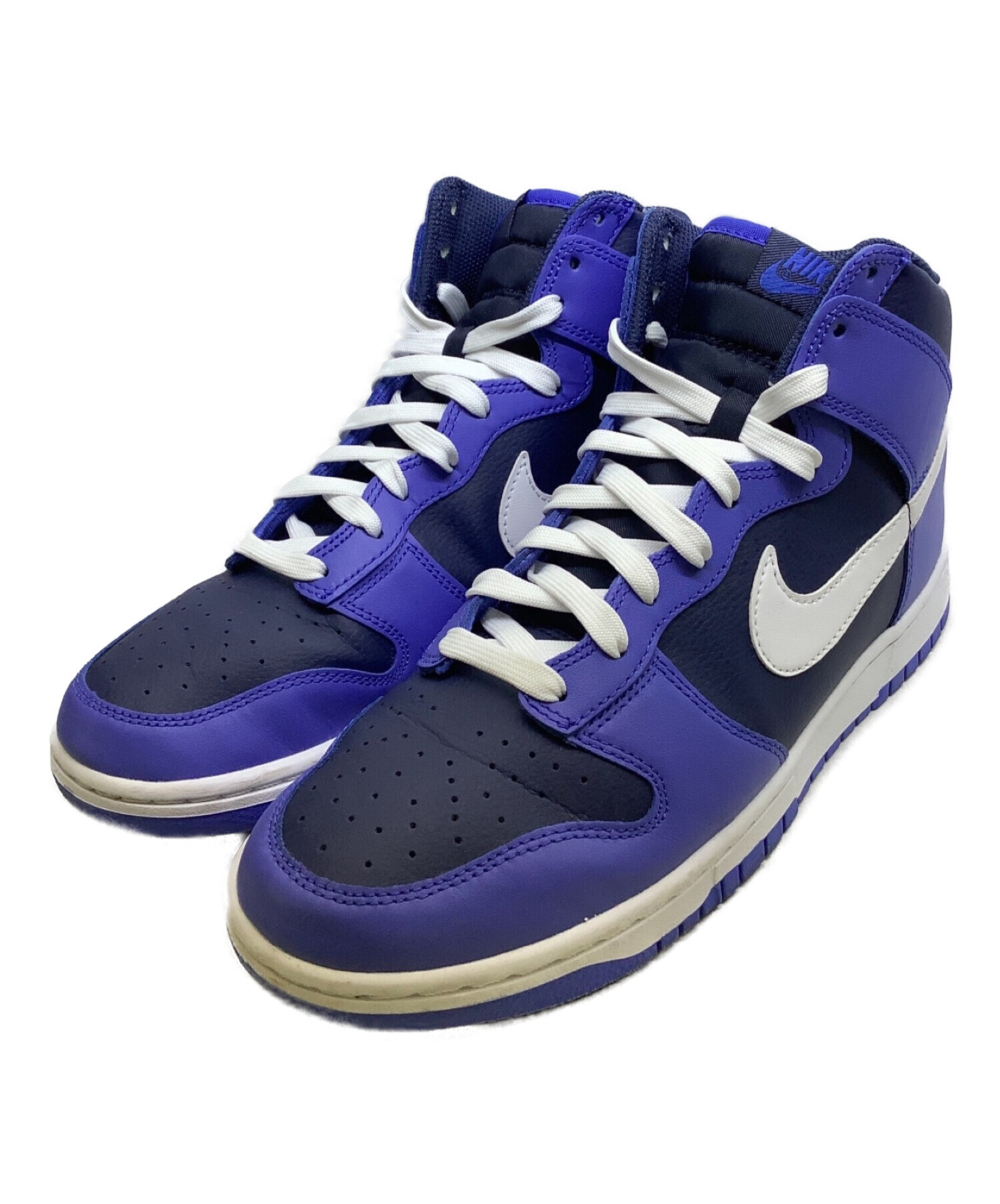 中古・古着通販】NIKE (ナイキ) ハイカットスニーカー ブルー サイズ