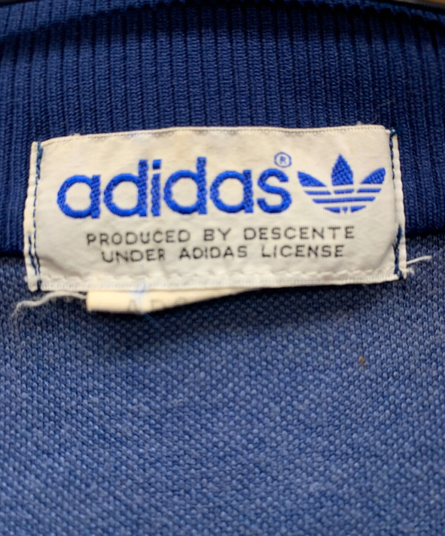 adidas original (アディダスオリジナル) ヴィンテージトラックジャケット ブルー サイズ:4号