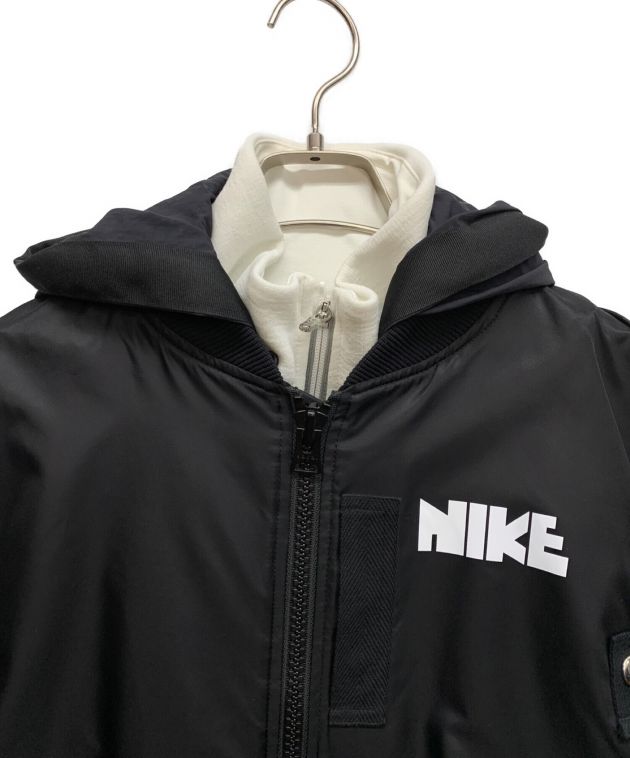 中古・古着通販】NIKE×sacai (ナイキ×サカイ) ウィンドランナージャケット ブラック サイズ:S｜ブランド・古着通販  トレファク公式【TREFAC FASHION】スマホサイト