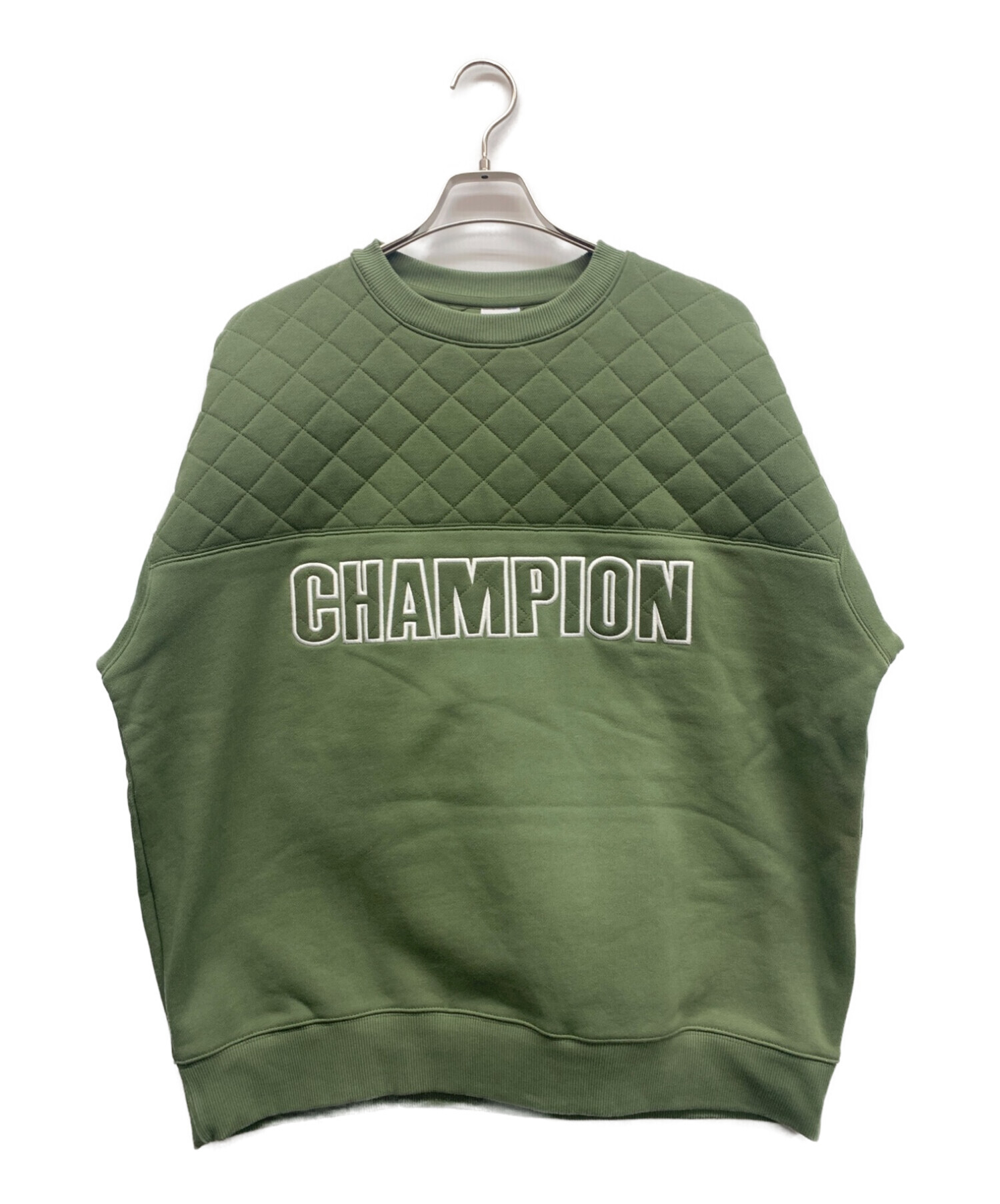 Champion (チャンピオン) スウェット カーキ サイズ:XL