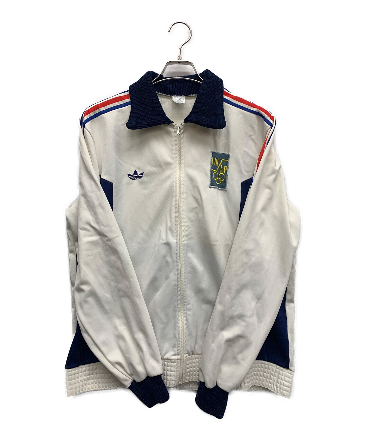 中古・古着通販】adidas (アディダス) トラックジャケット ホワイト