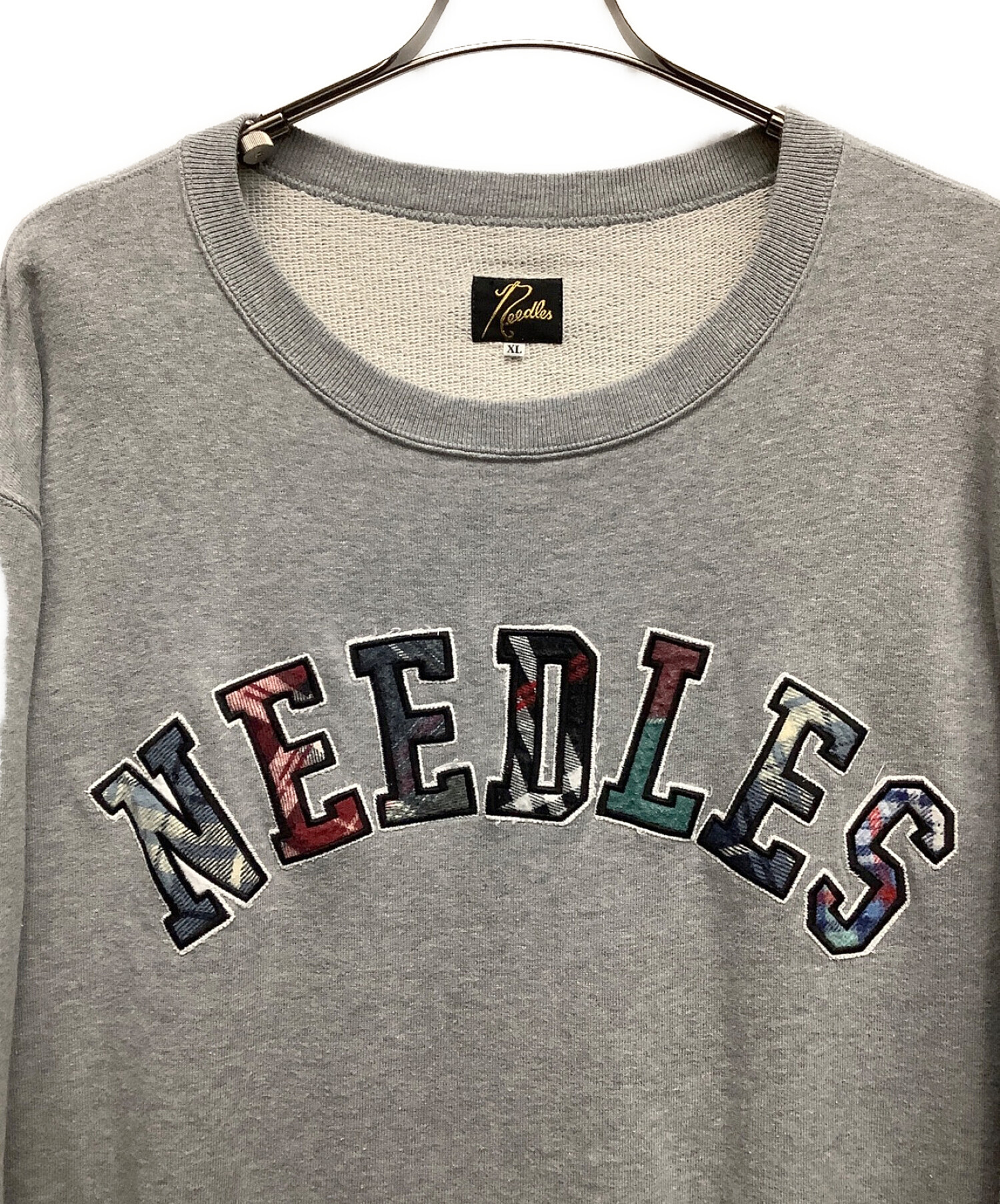 中古・古着通販】Needles (ニードルス) アーチロゴクルーネック