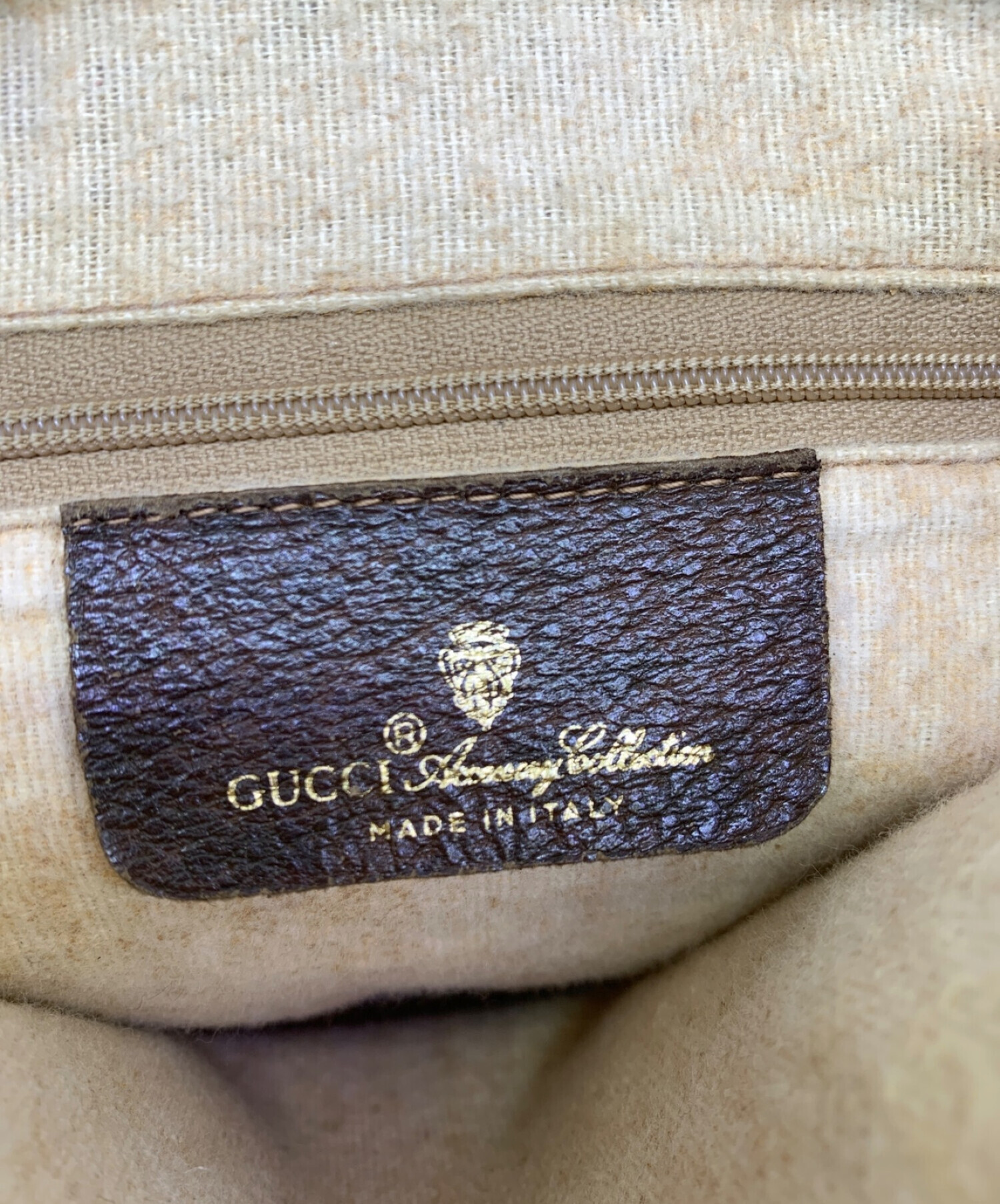 中古・古着通販】GUCCI (グッチ) ショルダーバッグ ブラウン｜ブランド