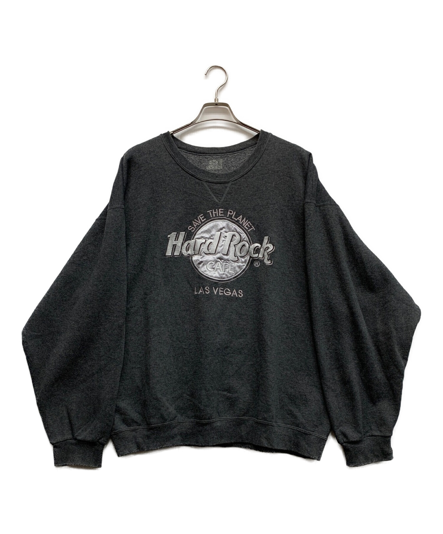 Hard Rock cafe (ハードロックカフェ) スウェット ブラック サイズ:2XL