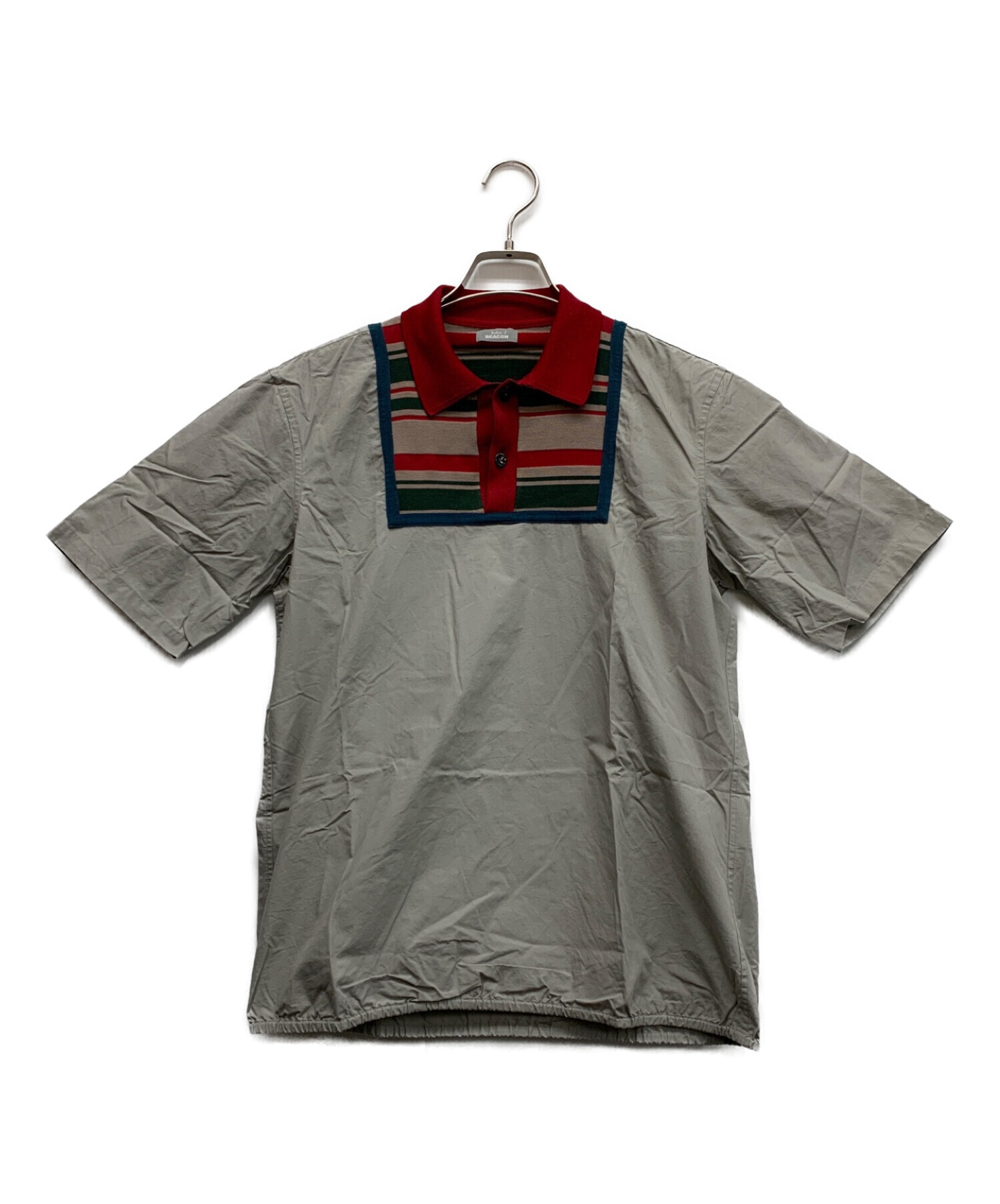 kolor/BEACON (カラービーコン) ポロシャツ グレー サイズ:2