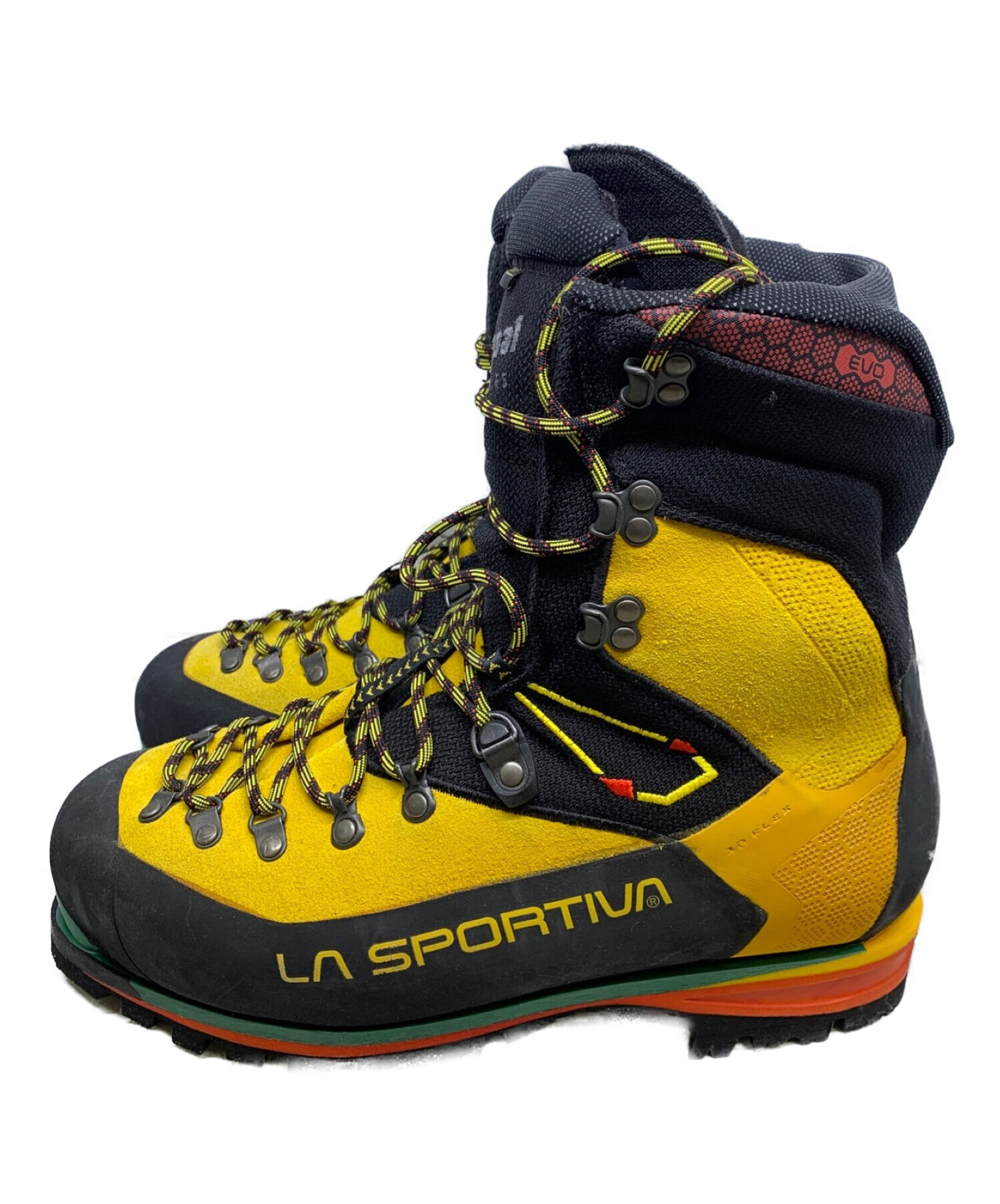 LA SPORTIVA (スポルティバ) マウンテンブーツ ブラック×イエロー サイズ:ＵＫ9　1/2