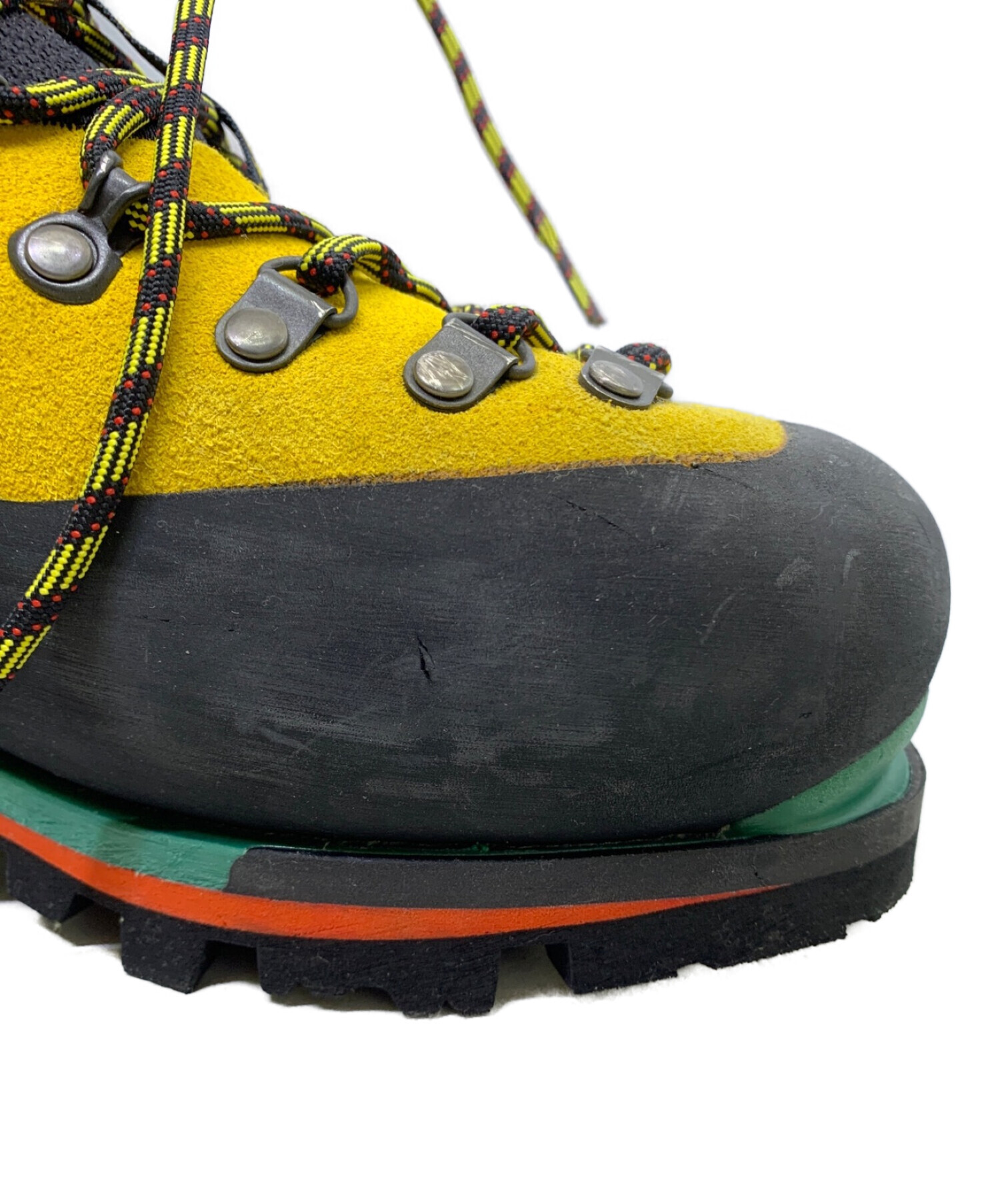 LA SPORTIVA (スポルティバ) マウンテンブーツ ブラック×イエロー サイズ:ＵＫ9　1/2