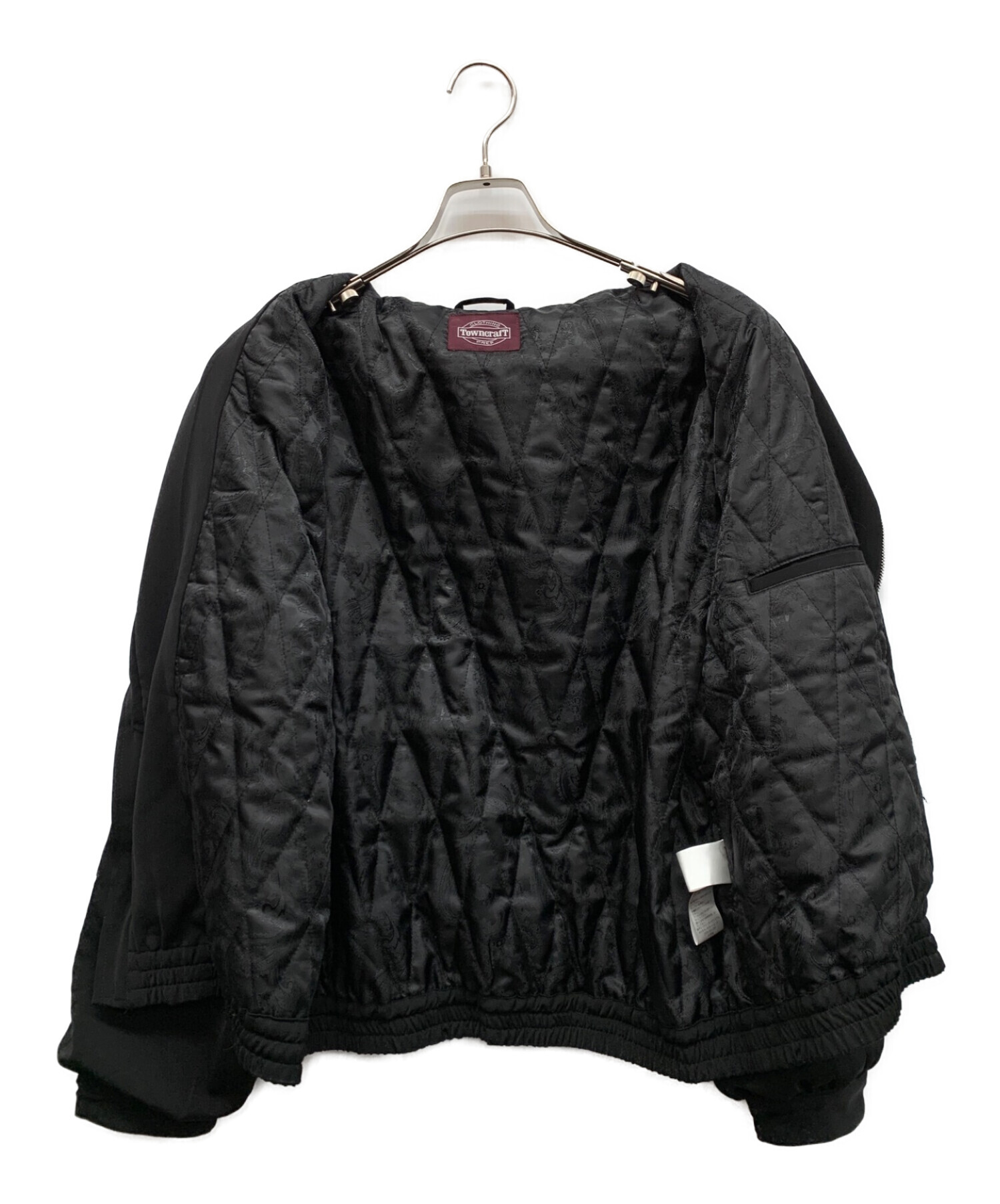 TOWN CRAFT (タウンクラフト) スーベニアジャケット ブラック サイズ:M