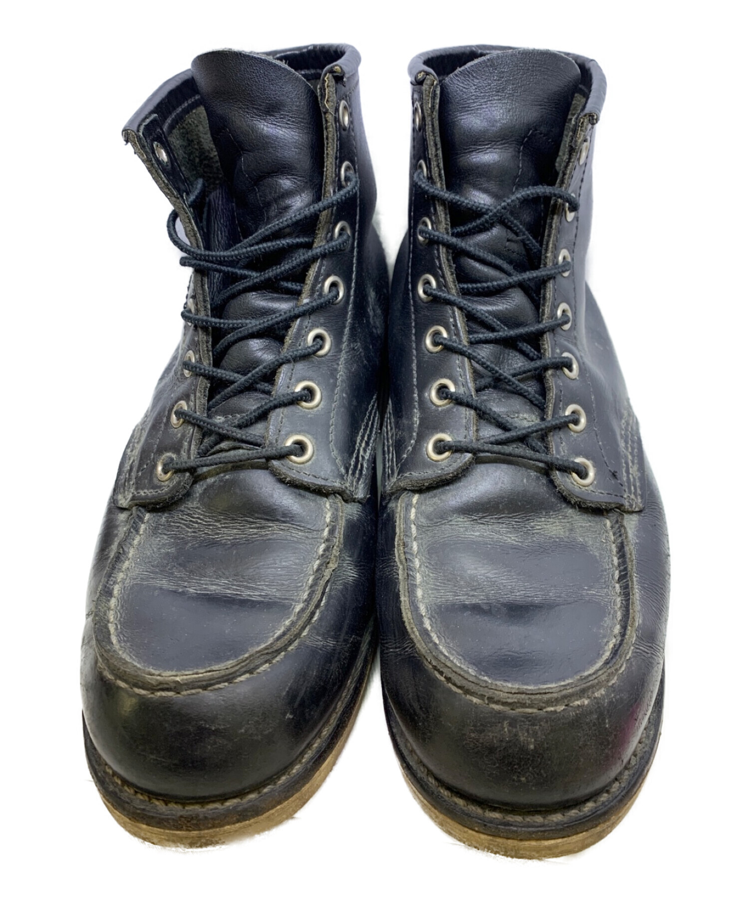 中古・古着通販】RED WING (レッドウィング) ワークブーツ ブラック ...