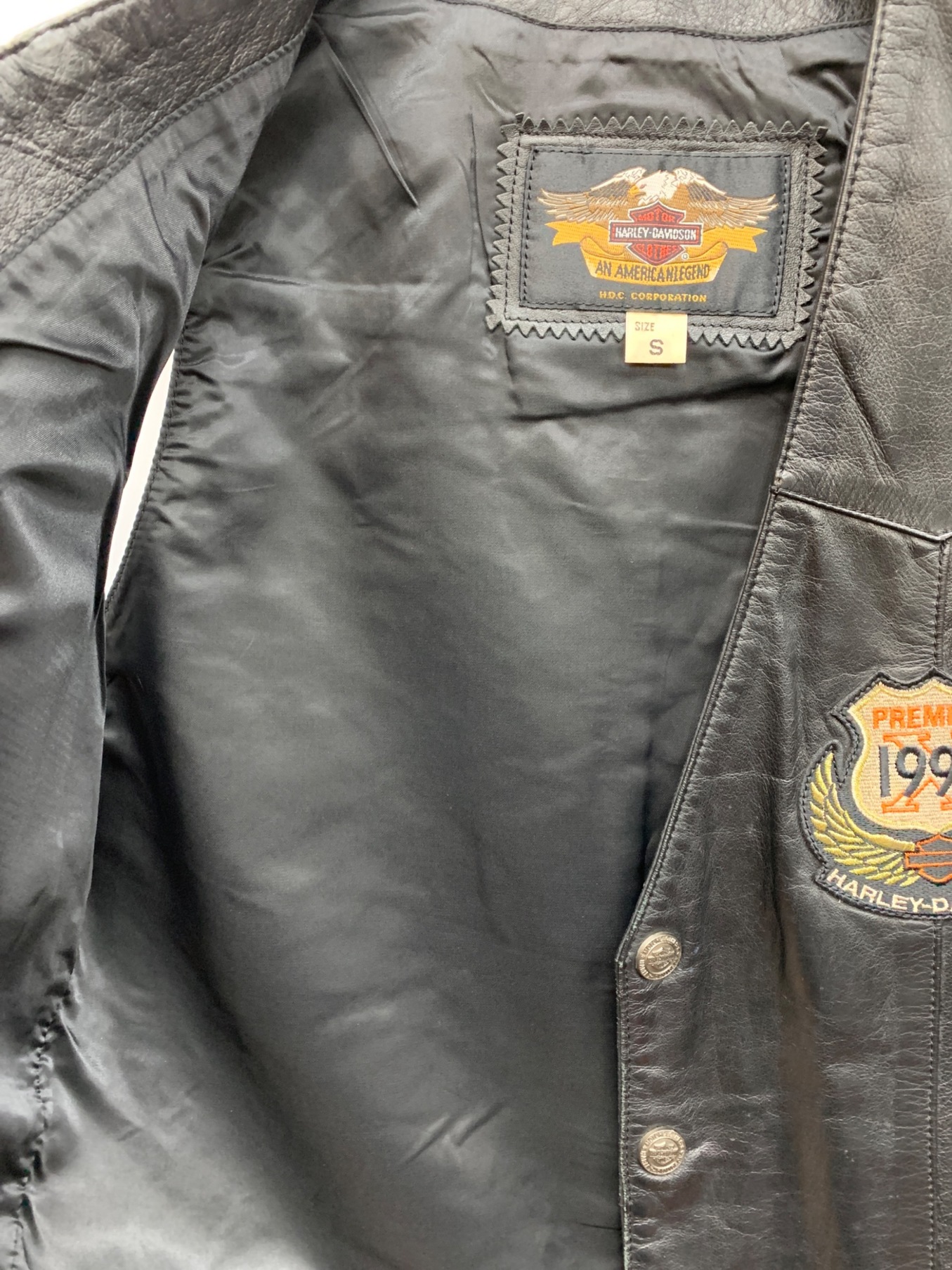 中古・古着通販】HARLEY-DAVIDSON (ハーレーダビッドソン) レザー