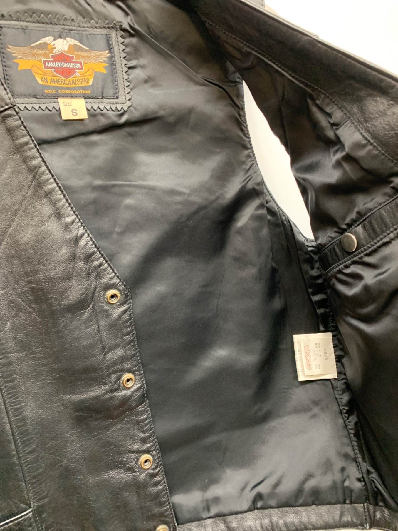 中古・古着通販】HARLEY-DAVIDSON (ハーレーダビッドソン) レザー