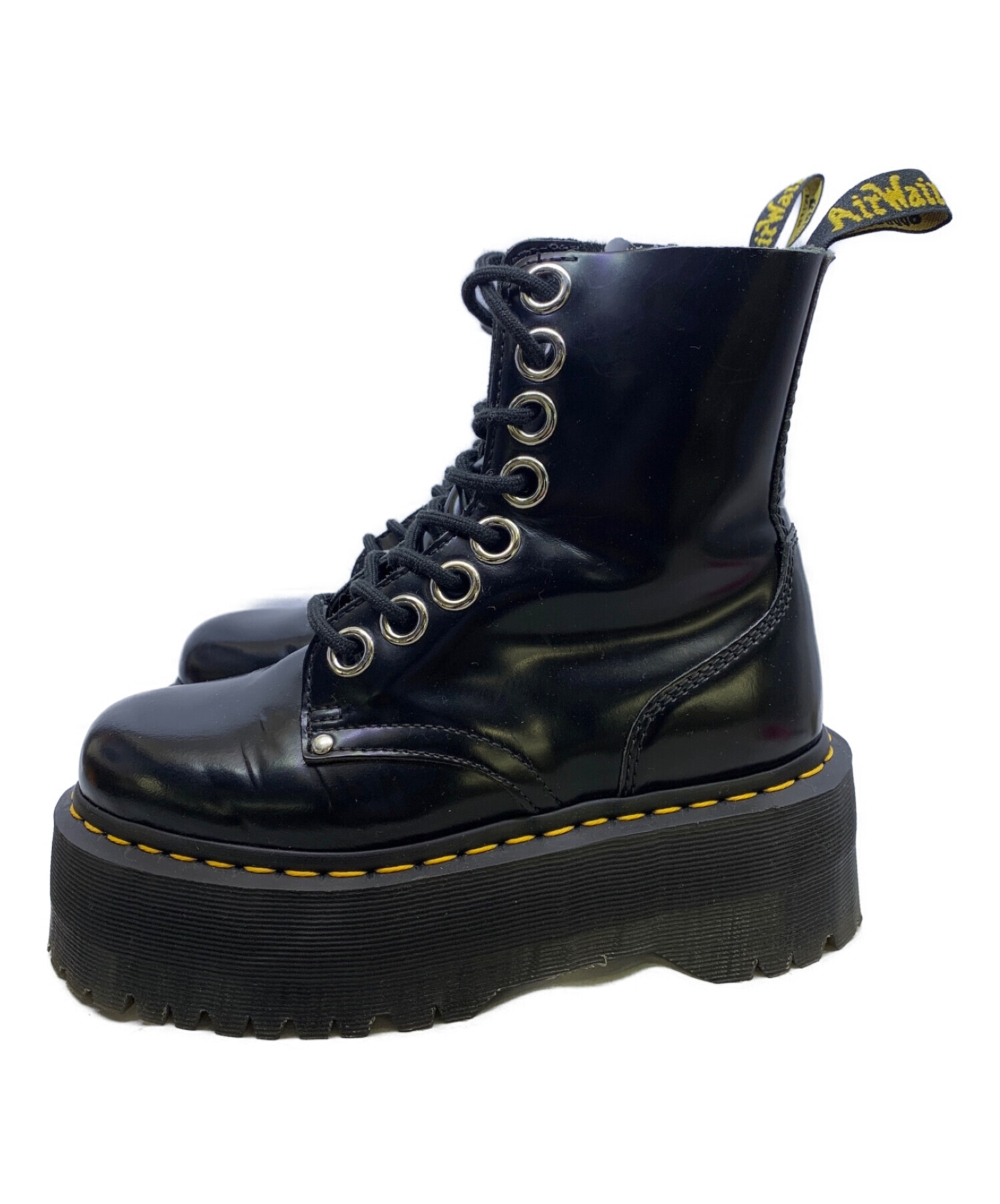 Dr.Martens (ドクターマーチン) 厚底ブーツ ブラック サイズ:UK3