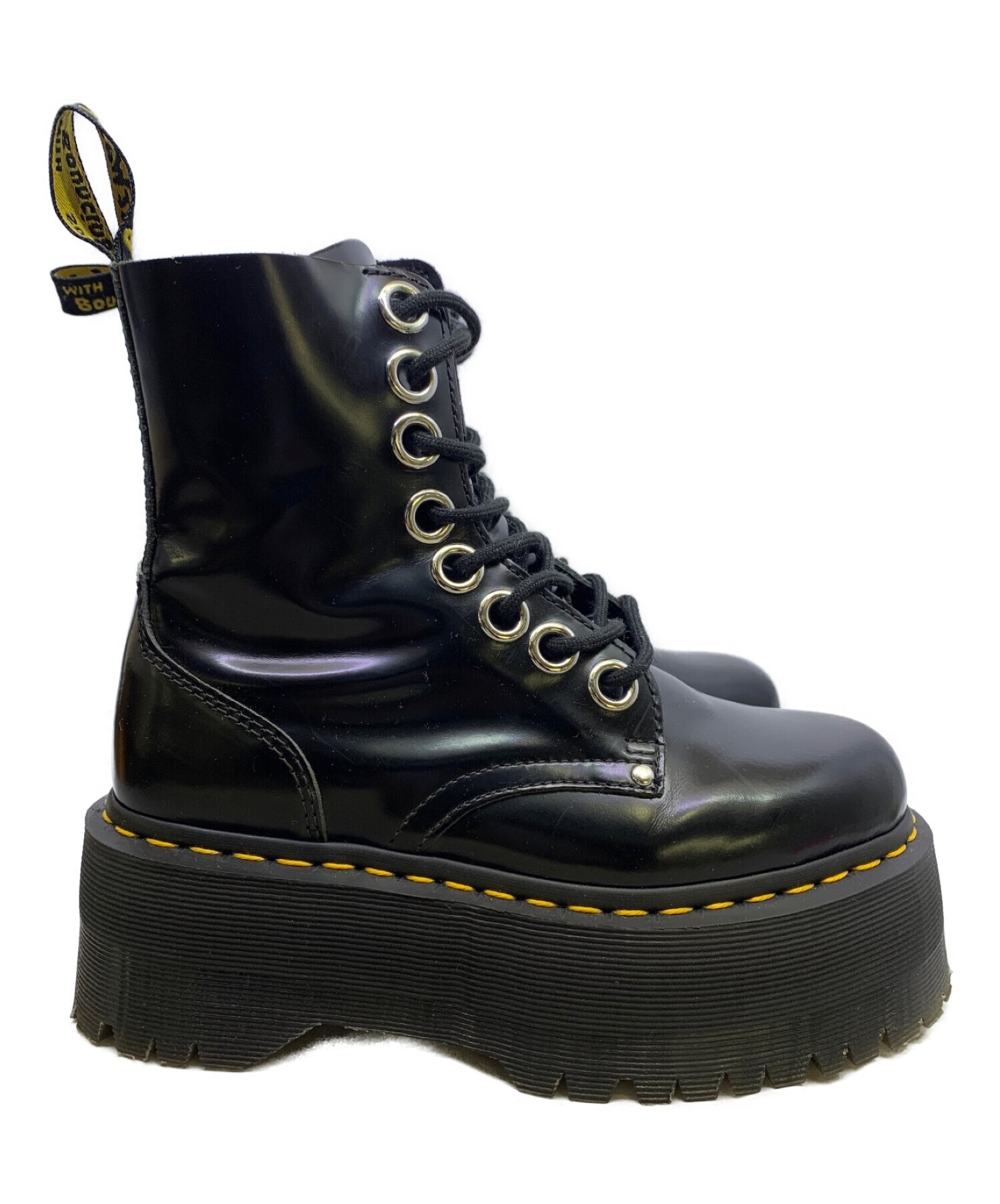 Dr.Martens (ドクターマーチン) 厚底ブーツ ブラック サイズ:UK3