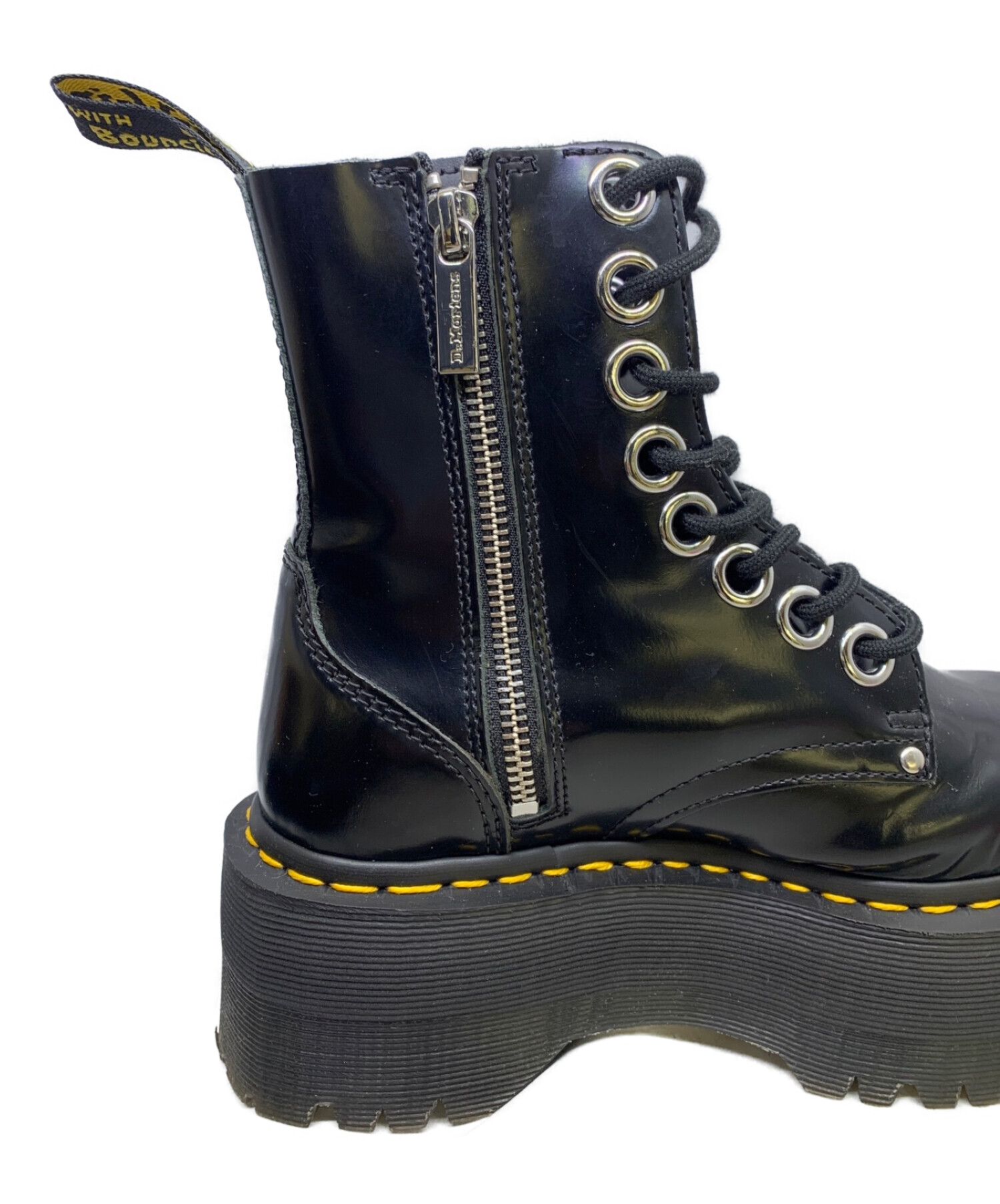 Dr.Martens (ドクターマーチン) 厚底ブーツ ブラック サイズ:UK3