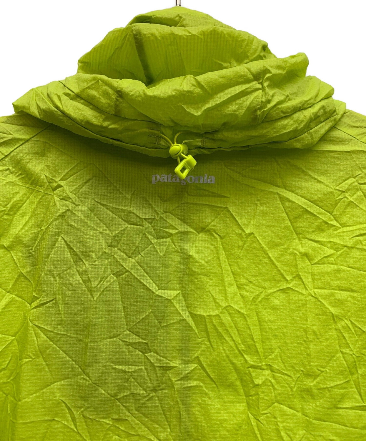 パタゴニア patagonia フーディニ ジャケット s 2015年製 黄緑