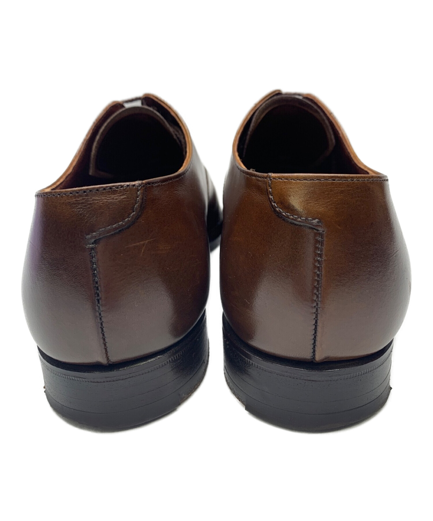 中古・古着通販】Crockett & Jones (クロケット＆ジョーンズ) ストレートチップシューズ ブラウン サイズ:7E｜ブランド・古着通販  トレファク公式【TREFAC FASHION】スマホサイト