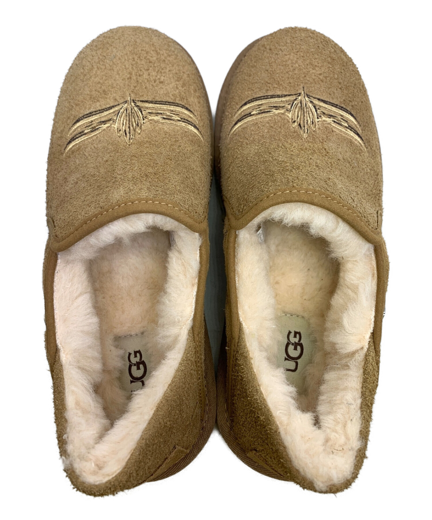 中古・古着通販】UGG (アグ) ボアスリッポン ブラウン サイズ:25 未