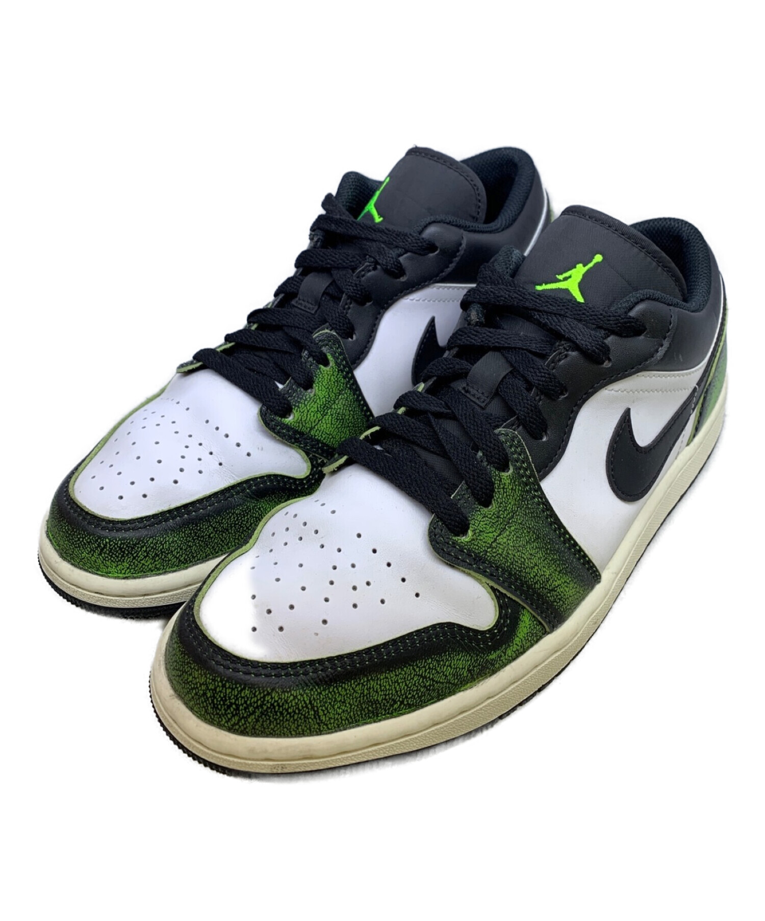 中古・古着通販】NIKE (ナイキ) AIR JORDAN 1 LOW SE グリーン サイズ