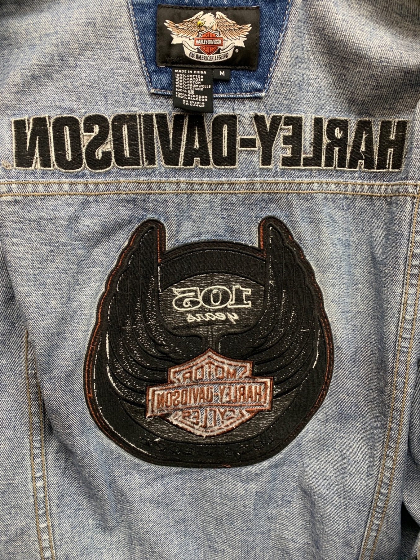 中古・古着通販】HARLEY-DAVIDSON (ハーレーダビッドソン) デニム