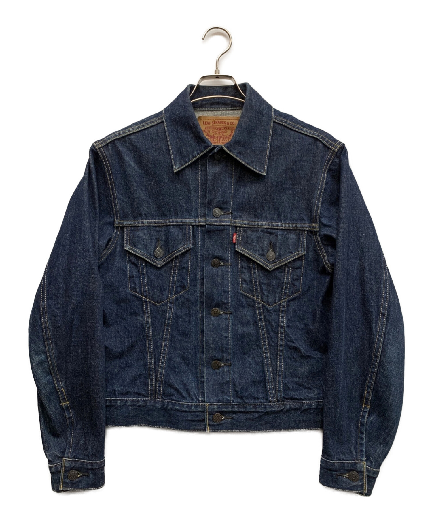 中古・古着通販】LEVI'S (リーバイス) デニムジャケット インディゴ