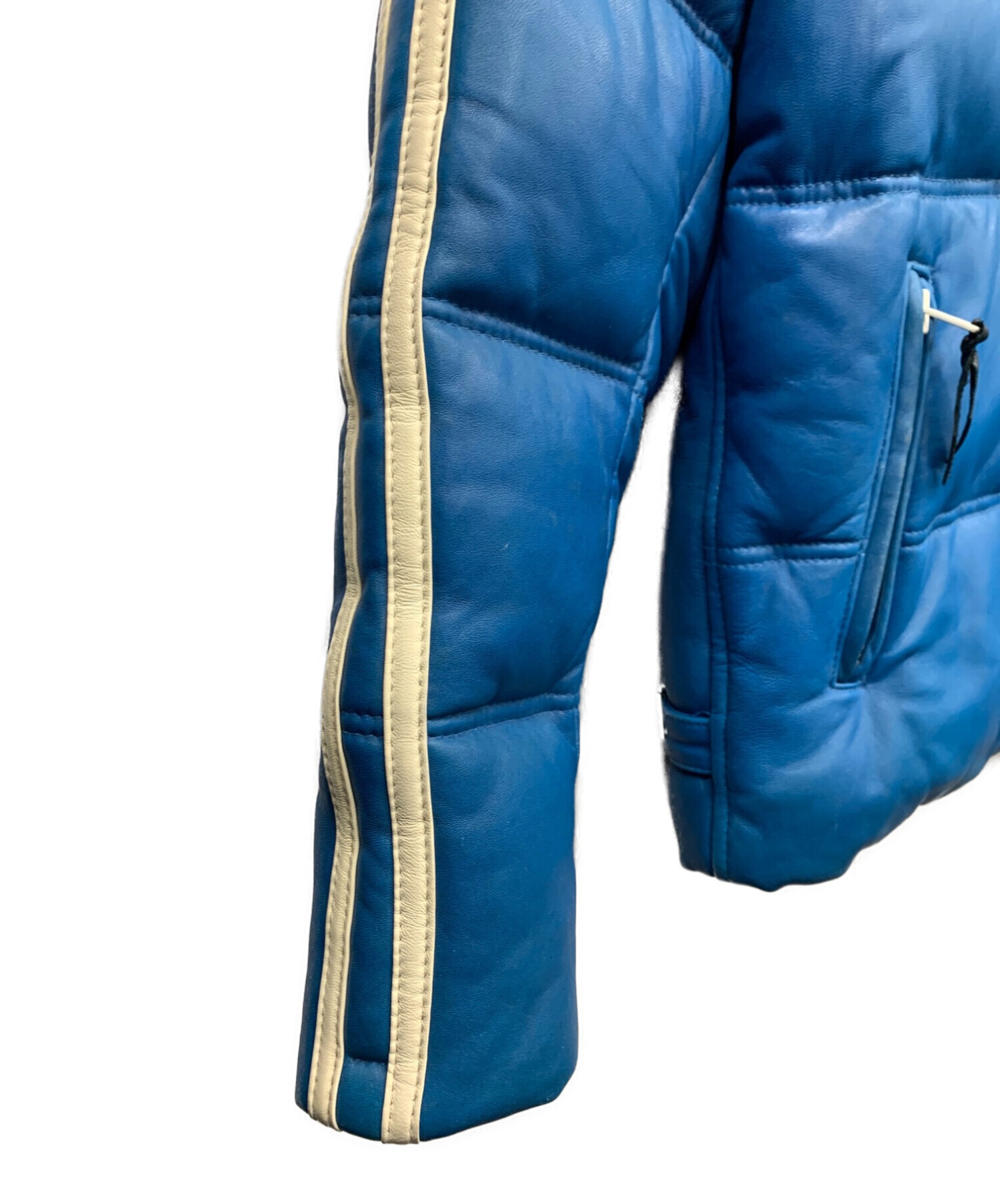 Schott (ショット) ダウンジャケット ブルー サイズ:XL