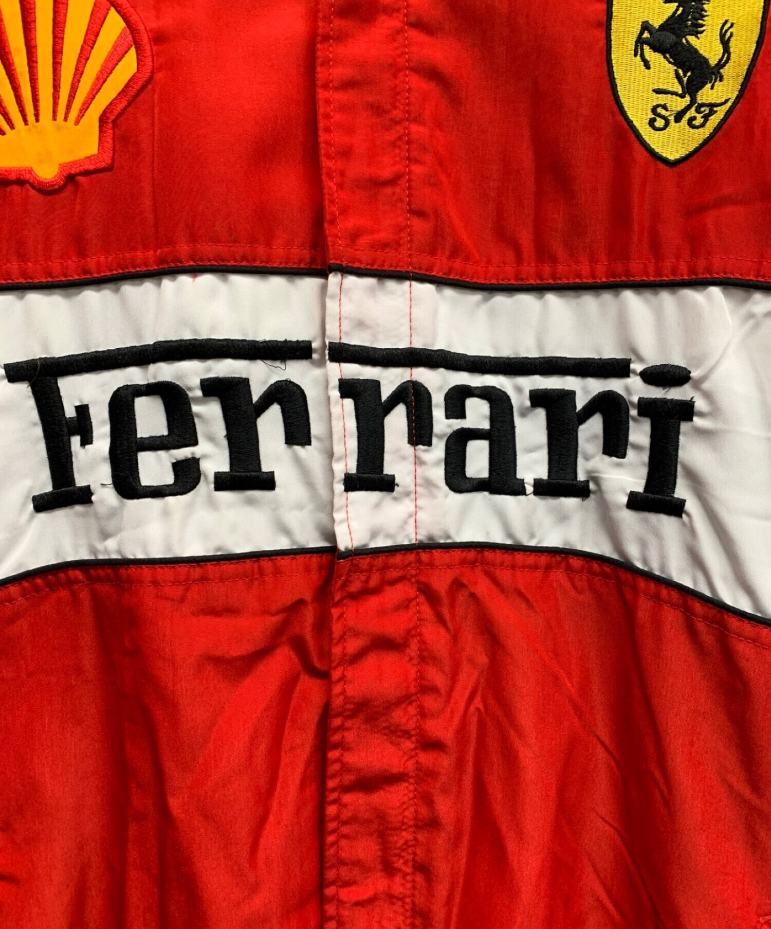 Ferrari (フェラーリ) レーシングジャケット レッド サイズ:XXL