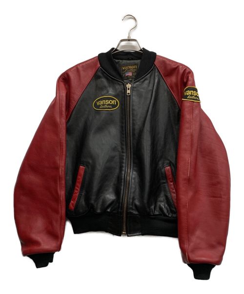 【中古・古着通販】VANSON (バンソン) ライダースジャケット