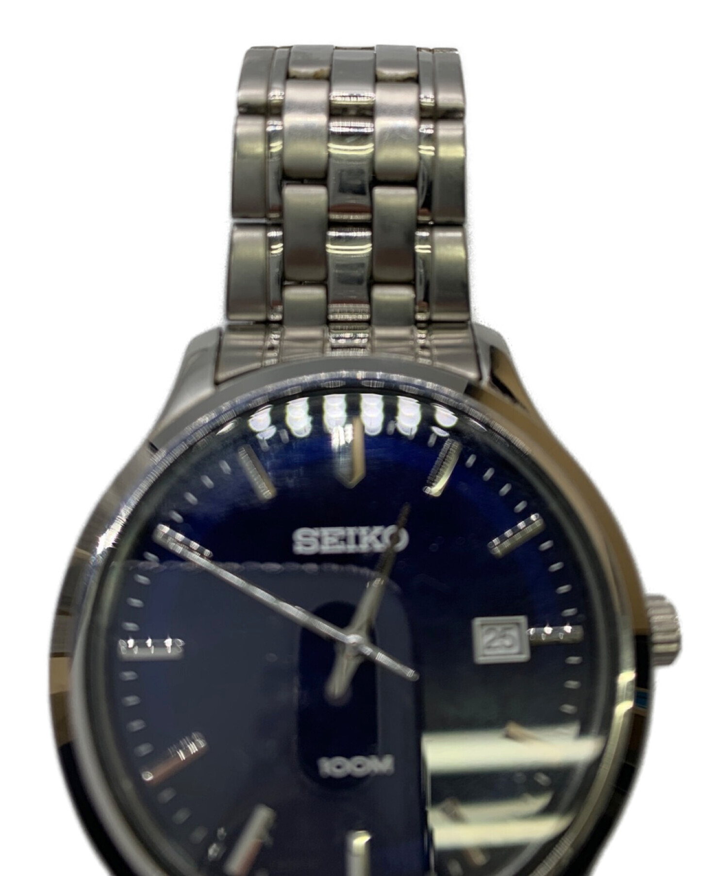 中古・古着通販】SEIKO (セイコー) 腕時計 ネイビー｜ブランド・古着