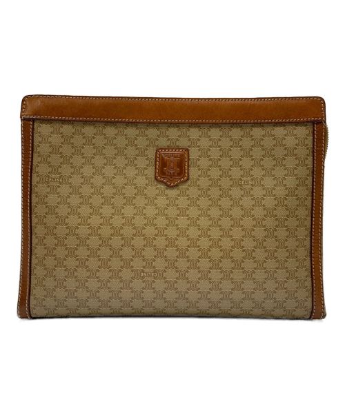 中古・古着通販】CELINE (セリーヌ) クラッチバッグ ブラウン