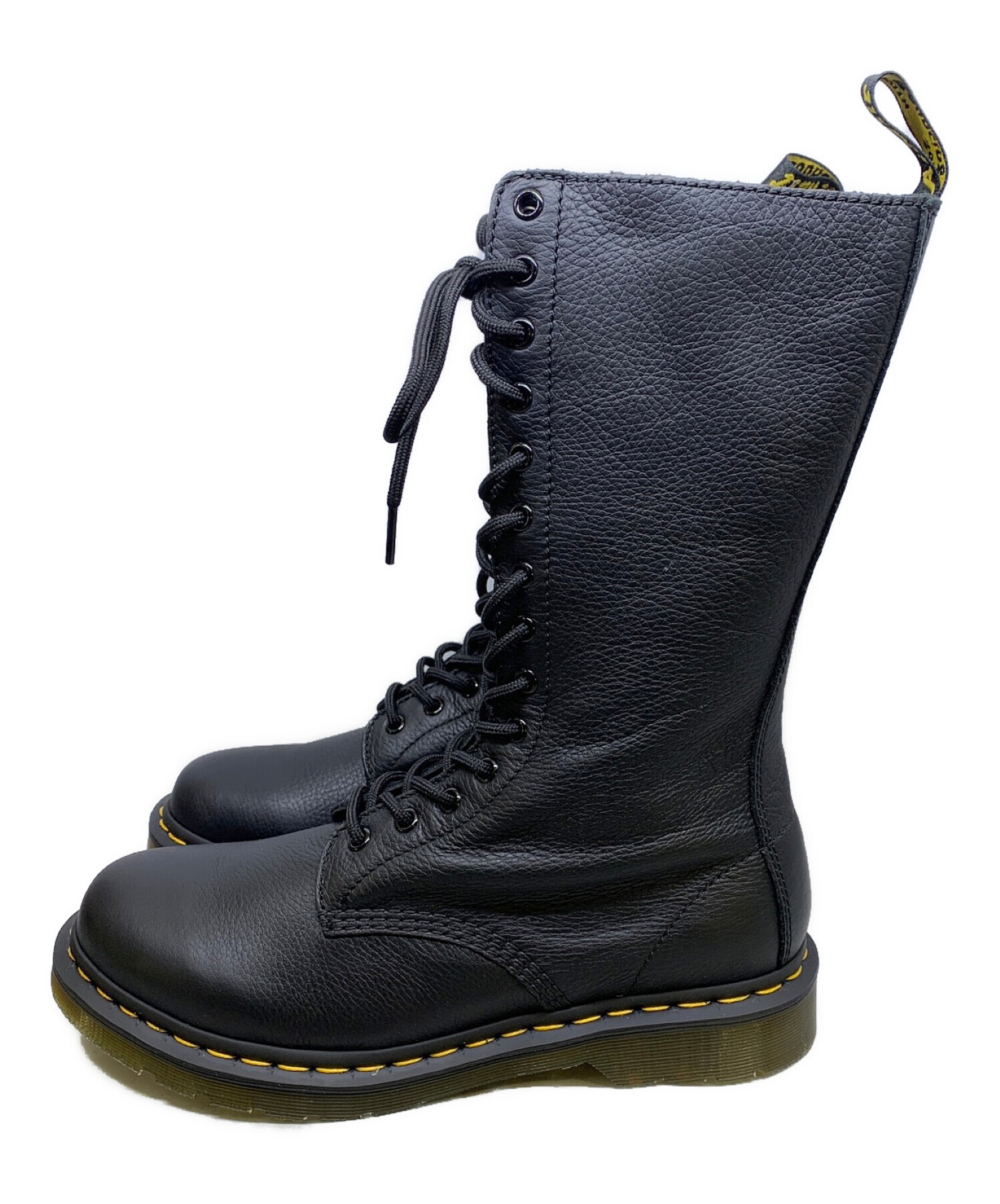 Dr.Martens (ドクターマーチン) 14ホールロングブーツ ブラック サイズ:UK9