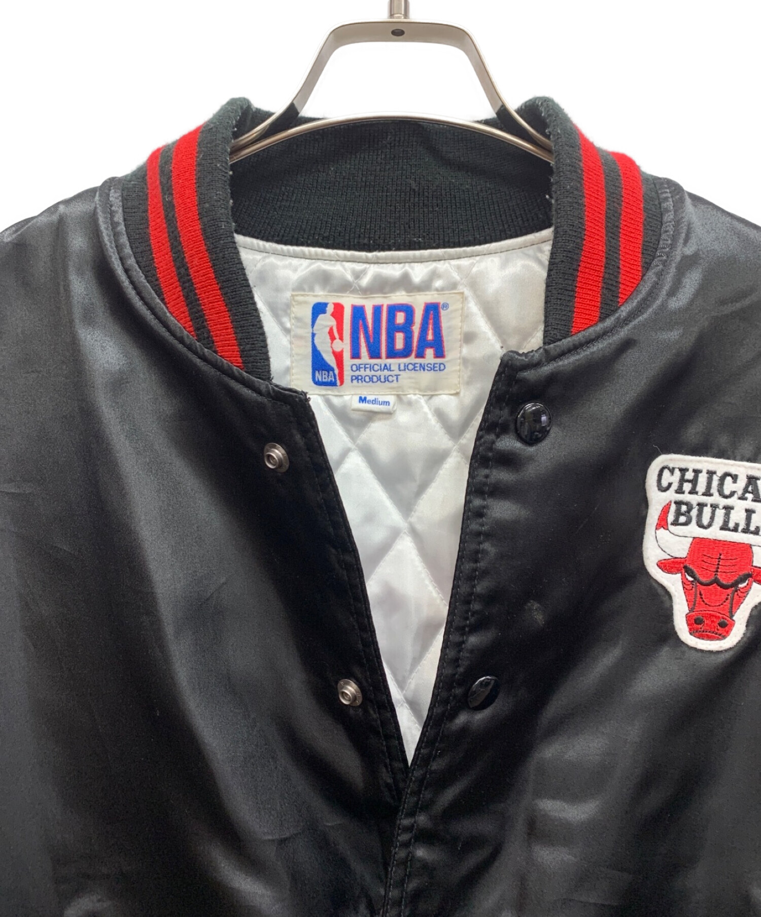 中古・古着通販】NBA (エヌビーエー) シカゴブルズ スタジャン