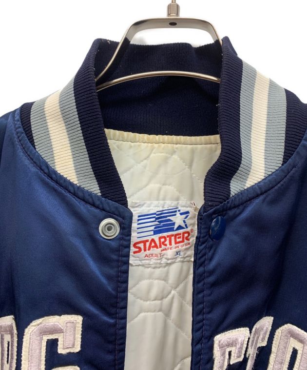 中古・古着通販】STARTER (スターター) スタジャン ネイビー サイズ:XL 