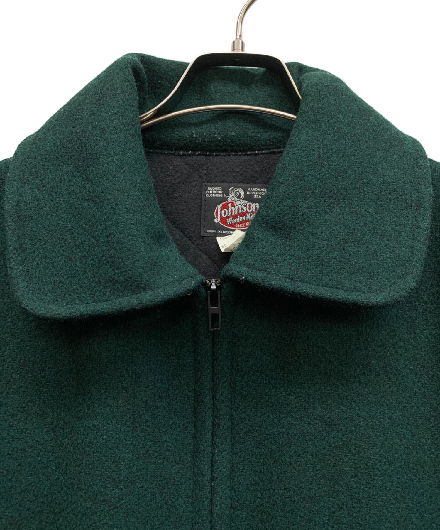 未使用 USA製 JOHNSON WOOLEN MILLS ウールボアコート M-