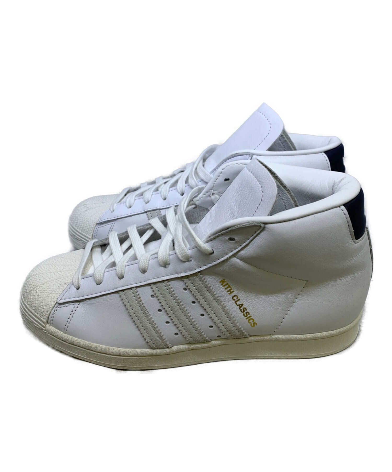 adidas (アディダス) KITH (キス) PRO MODEL ホワイト サイズ:26.5