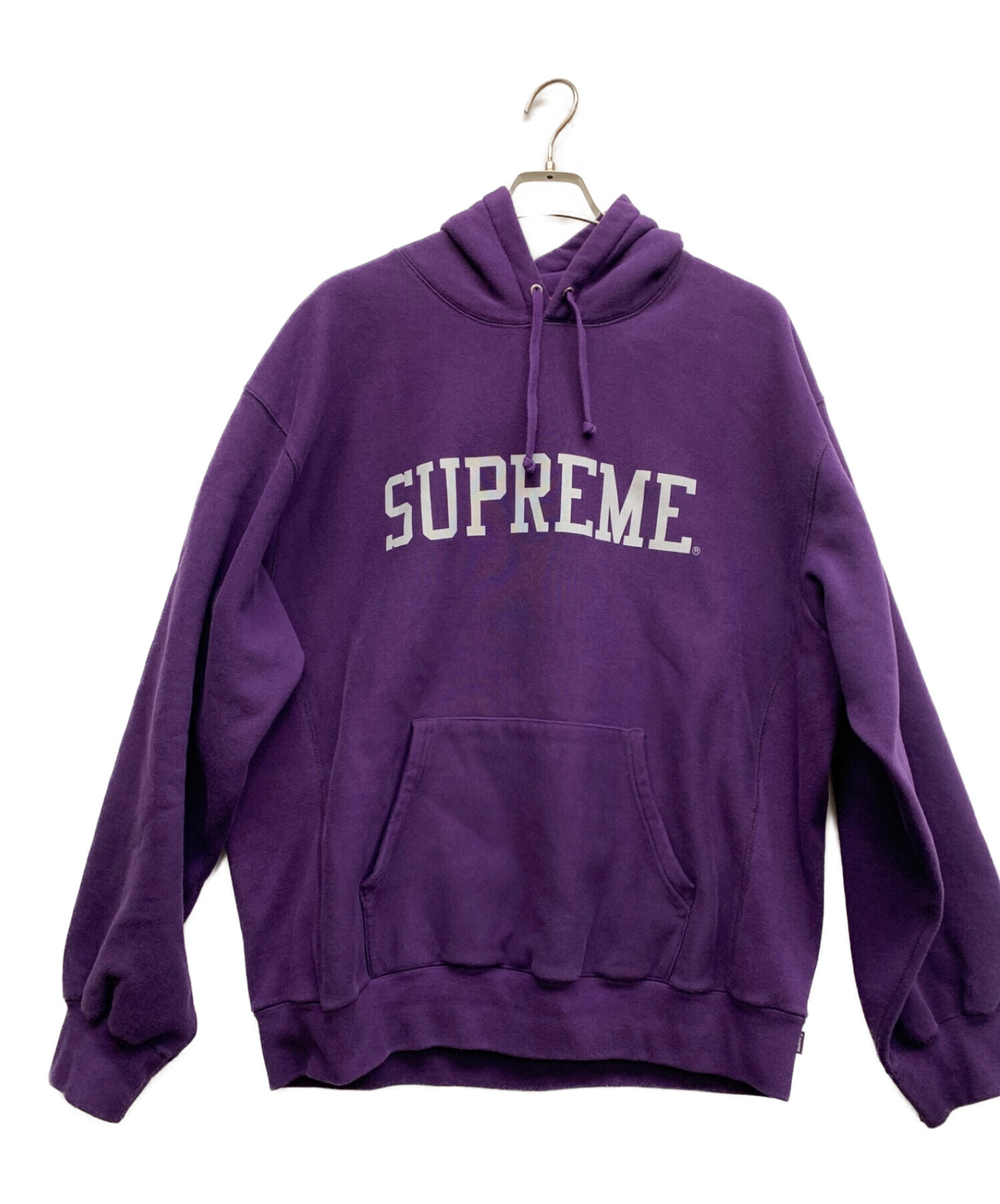 SUPREME (シュプリーム) Varsity Hooded Sweatshirt パープル サイズ:X LARGE