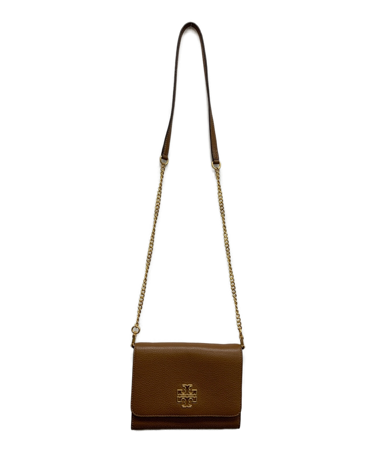 中古・古着通販】TORY BURCH (トリーバーチ) チェーンショルダーバッグ ブラウン｜ブランド・古着通販 トレファク公式【TREFAC  FASHION】スマホサイト