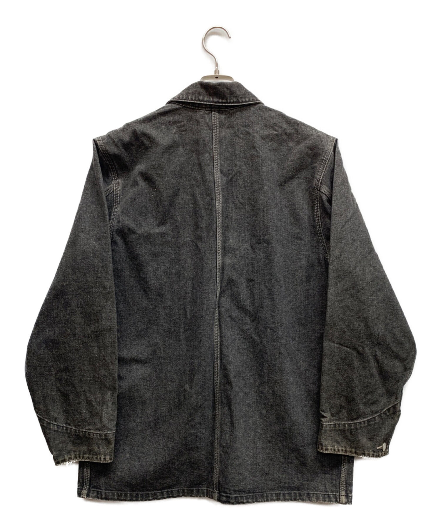 中古・古着通販】CarHartt (カーハート) デニムカバーオール グレー