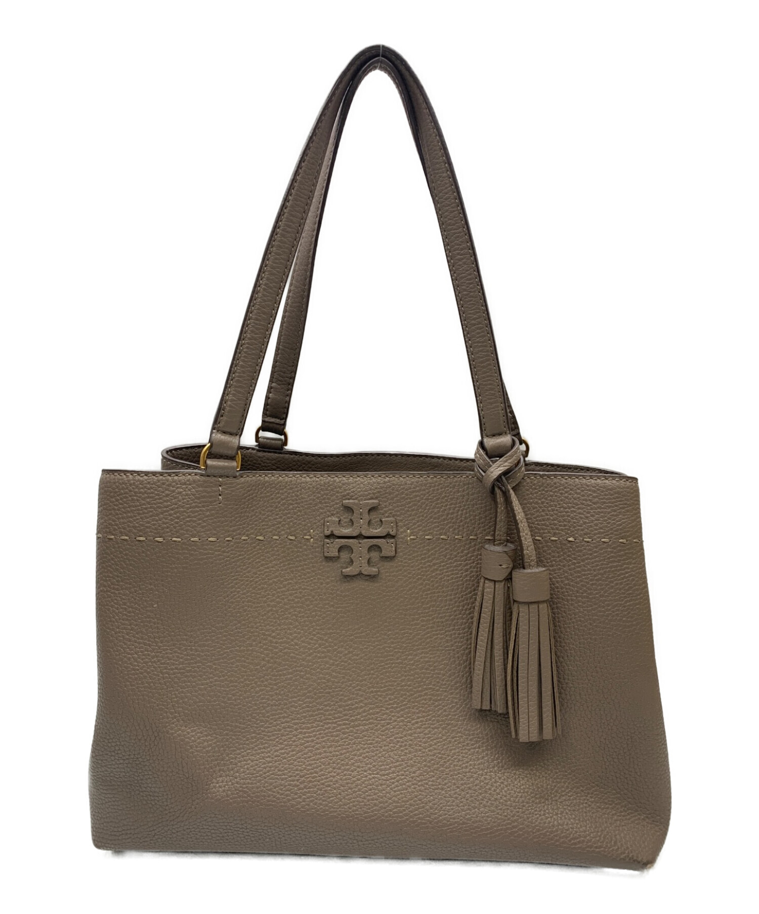 中古・古着通販】TORY BURCH (トリーバーチ) トートバッグ グレー