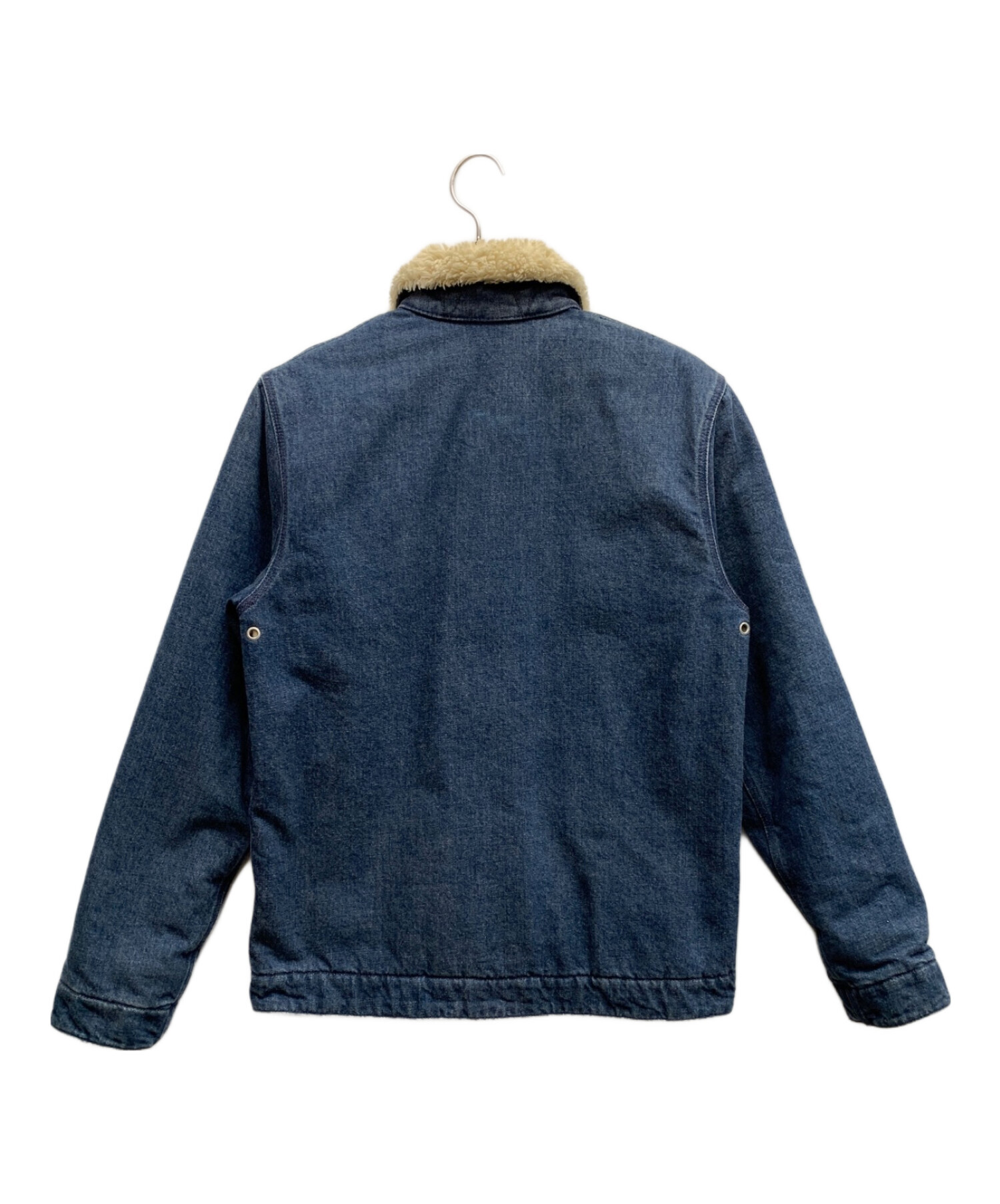 中古・古着通販】CarHartt (カーハート) A.P.C. (アーペーセー) ボアデニムジャケット インディゴ サイズ:S｜ブランド・古着通販  トレファク公式【TREFAC FASHION】スマホサイト