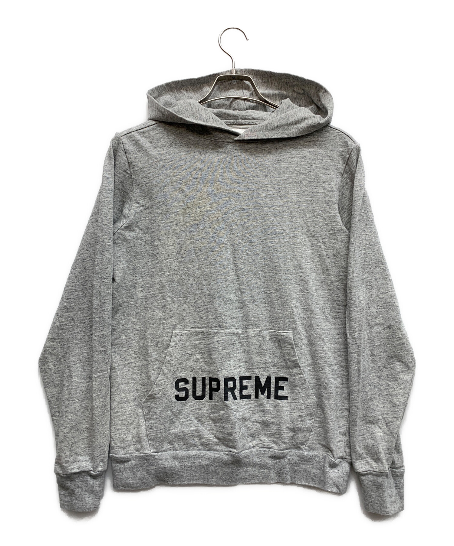 中古・古着通販】SUPREME (シュプリーム) プルオーバーパーカー グレー サイズ:S｜ブランド・古着通販 トレファク公式【TREFAC  FASHION】スマホサイト