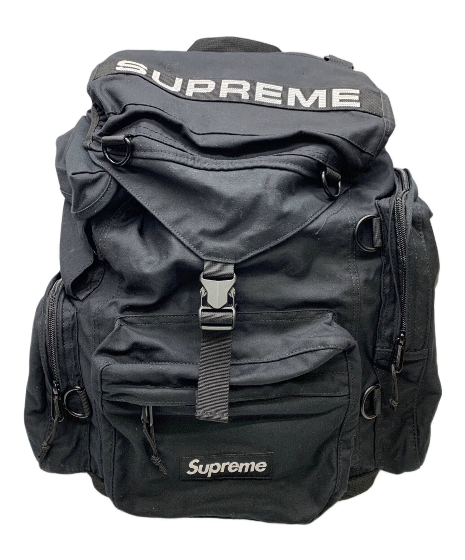 中古・古着通販】SUPREME (シュプリーム) バックパック ブラック｜ブランド・古着通販 トレファク公式【TREFAC FASHION】スマホサイト