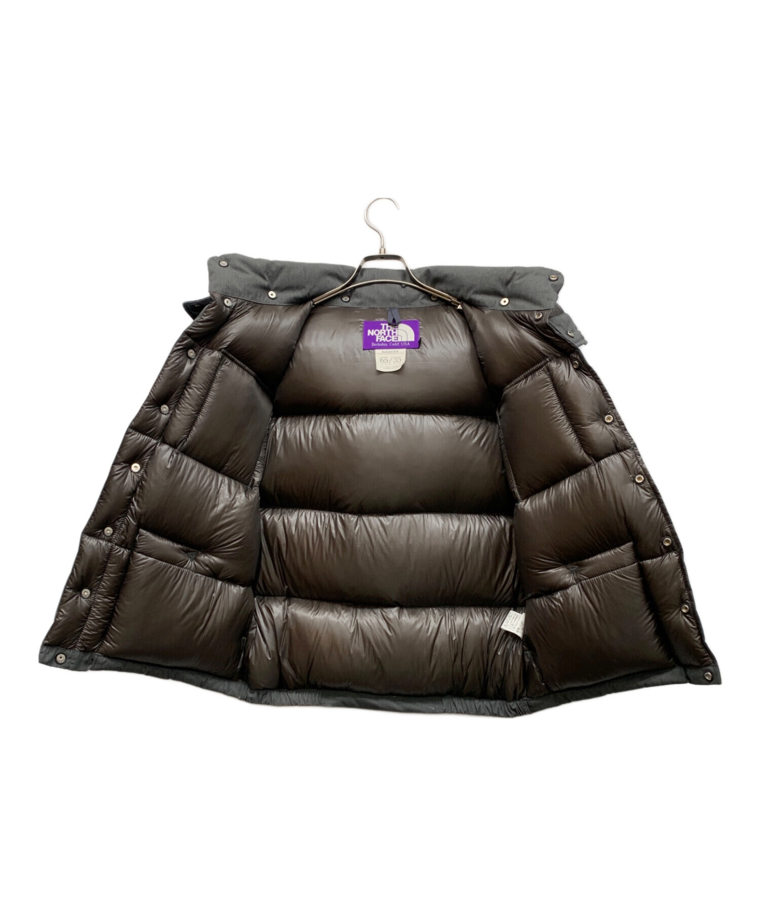 中古・古着通販】THE NORTHFACE PURPLELABEL (ザ・ノースフェイス パープルレーベル) ダウンベスト グレー  サイズ:M｜ブランド・古着通販 トレファク公式【TREFAC FASHION】スマホサイト