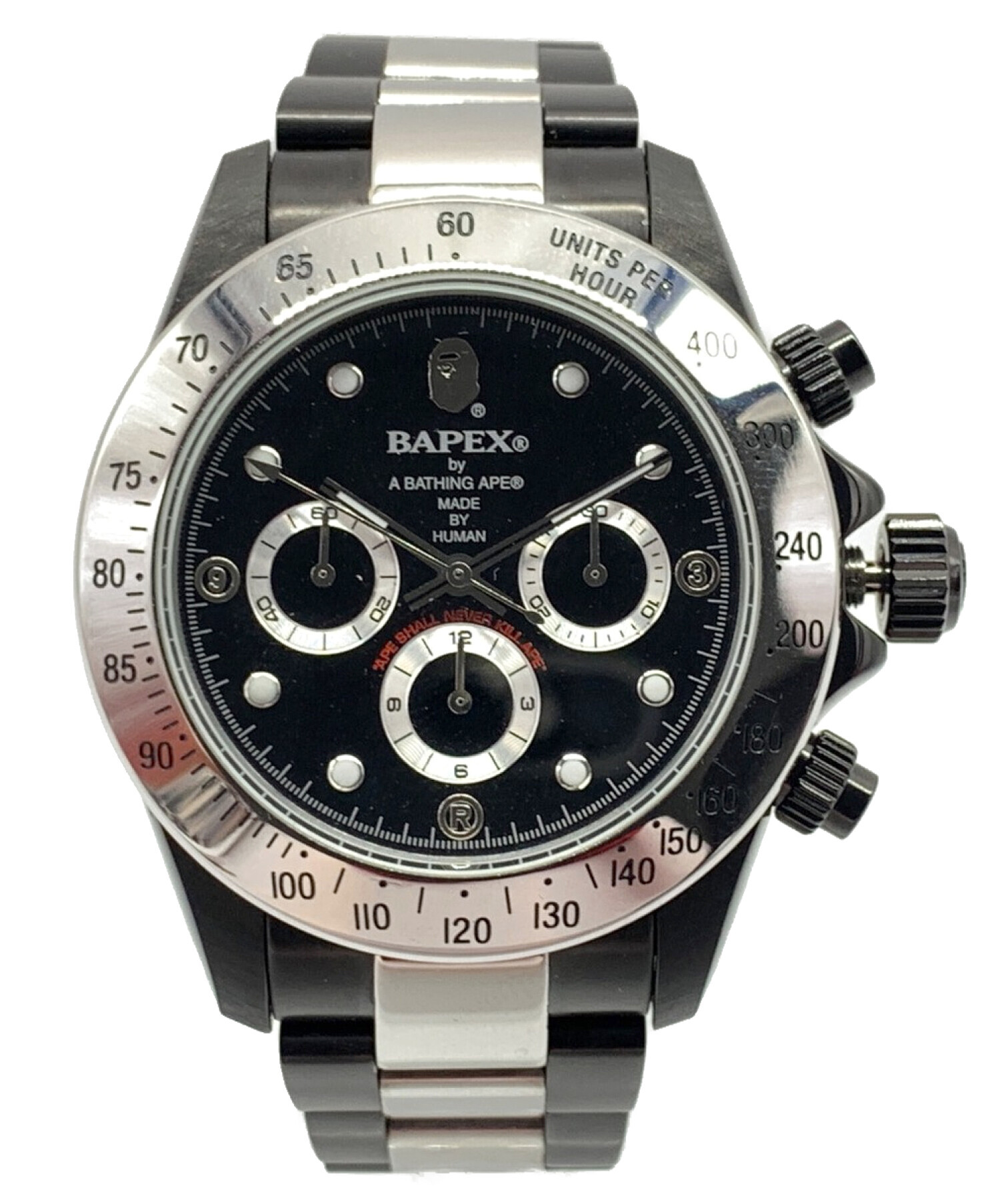 BAPEXベイペックス デイトナタイプ - 腕時計(アナログ)