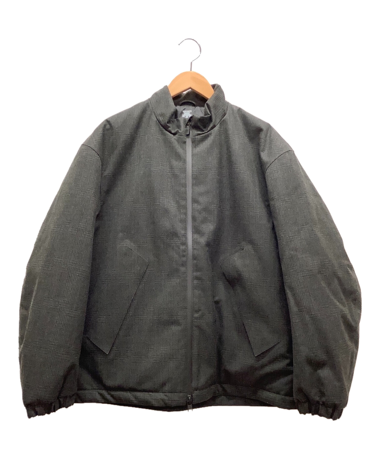 中古・古着通販】DESCENTE (デサント) ウールミックス スタンドカラー