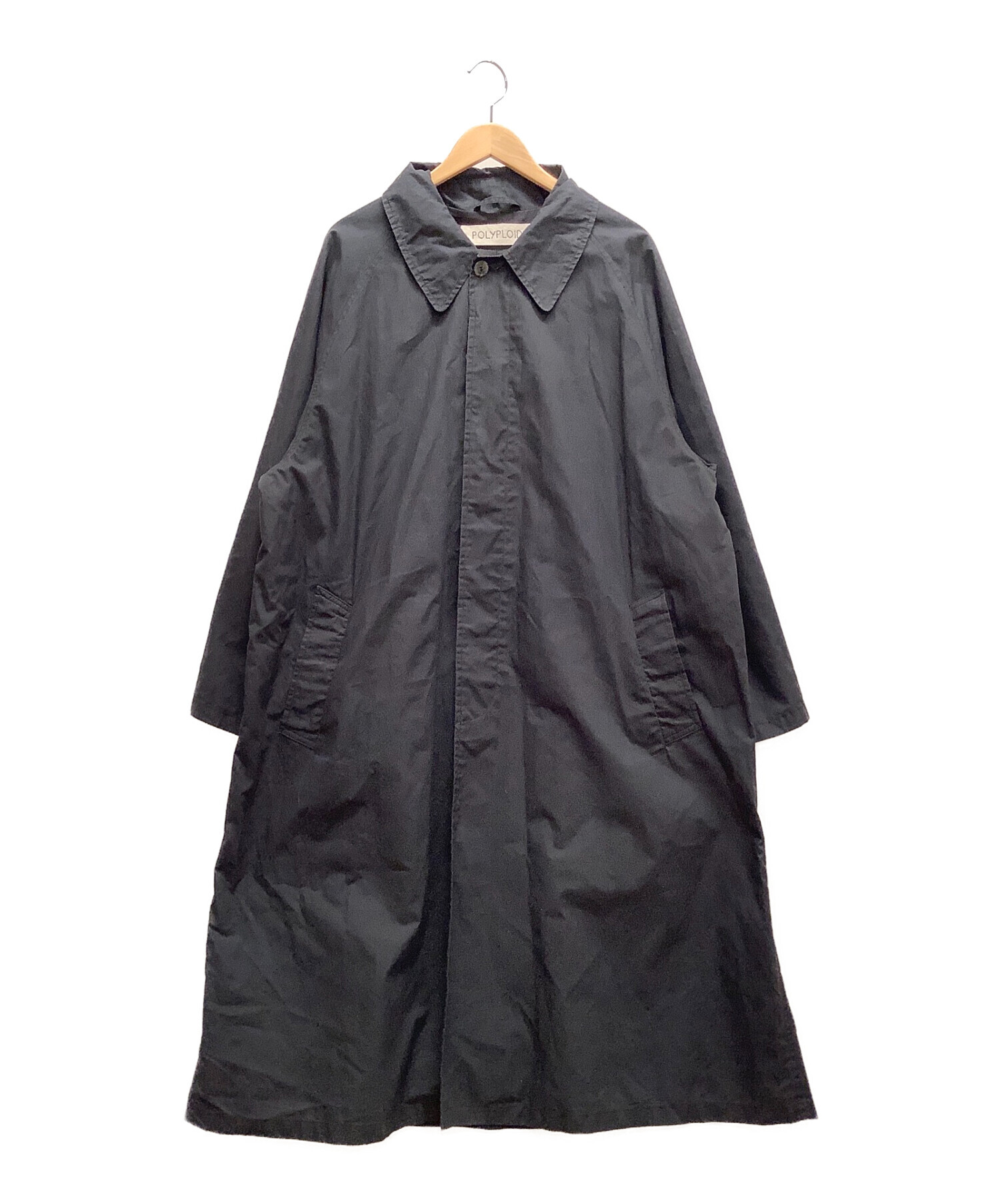 POLYPLOID (ポリプロイド) ロングコート ブラック サイズ:3