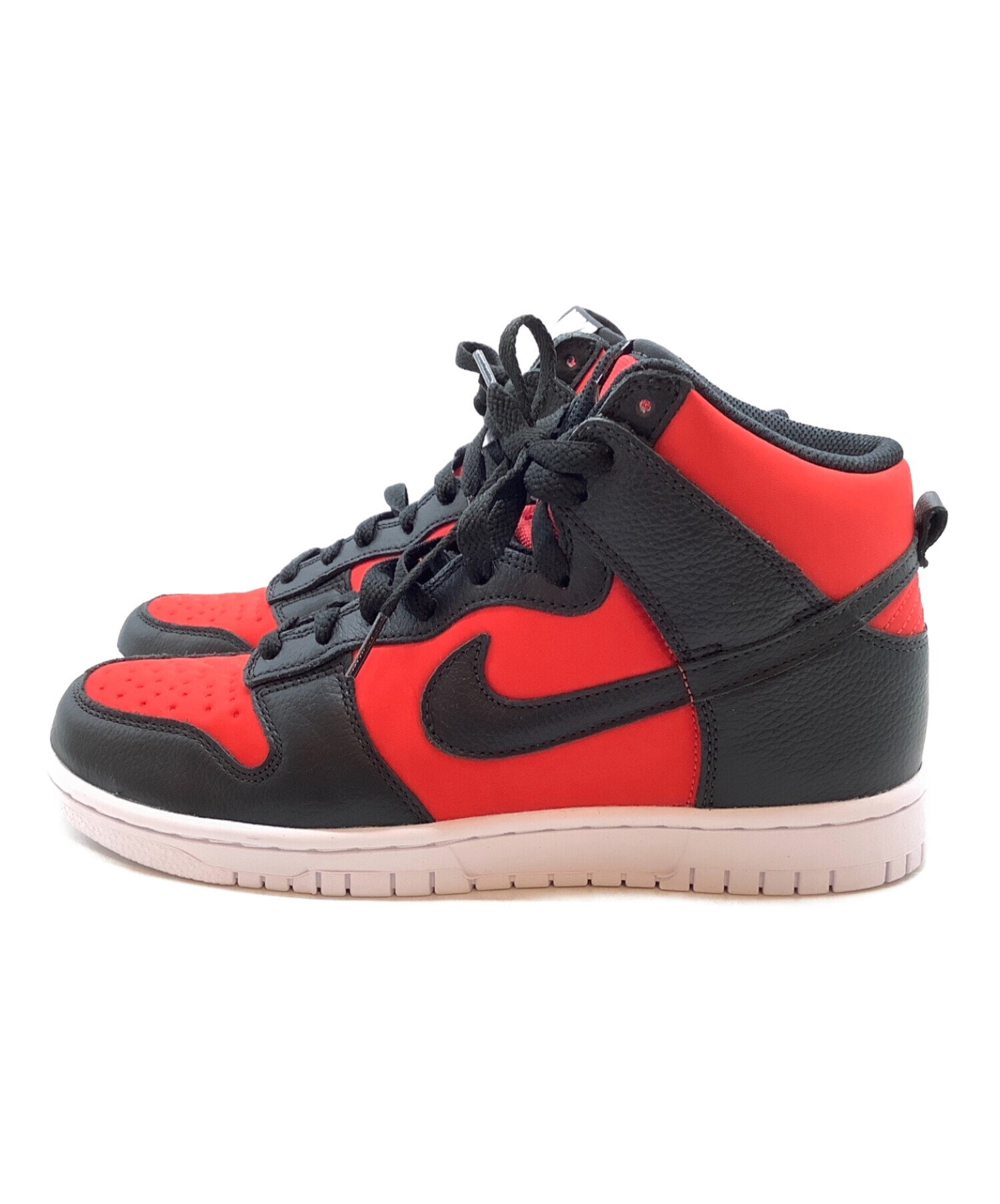 NIKE (ナイキ) NIKE BY YOU DUNK HIGH 365 レッド サイズ:26.5